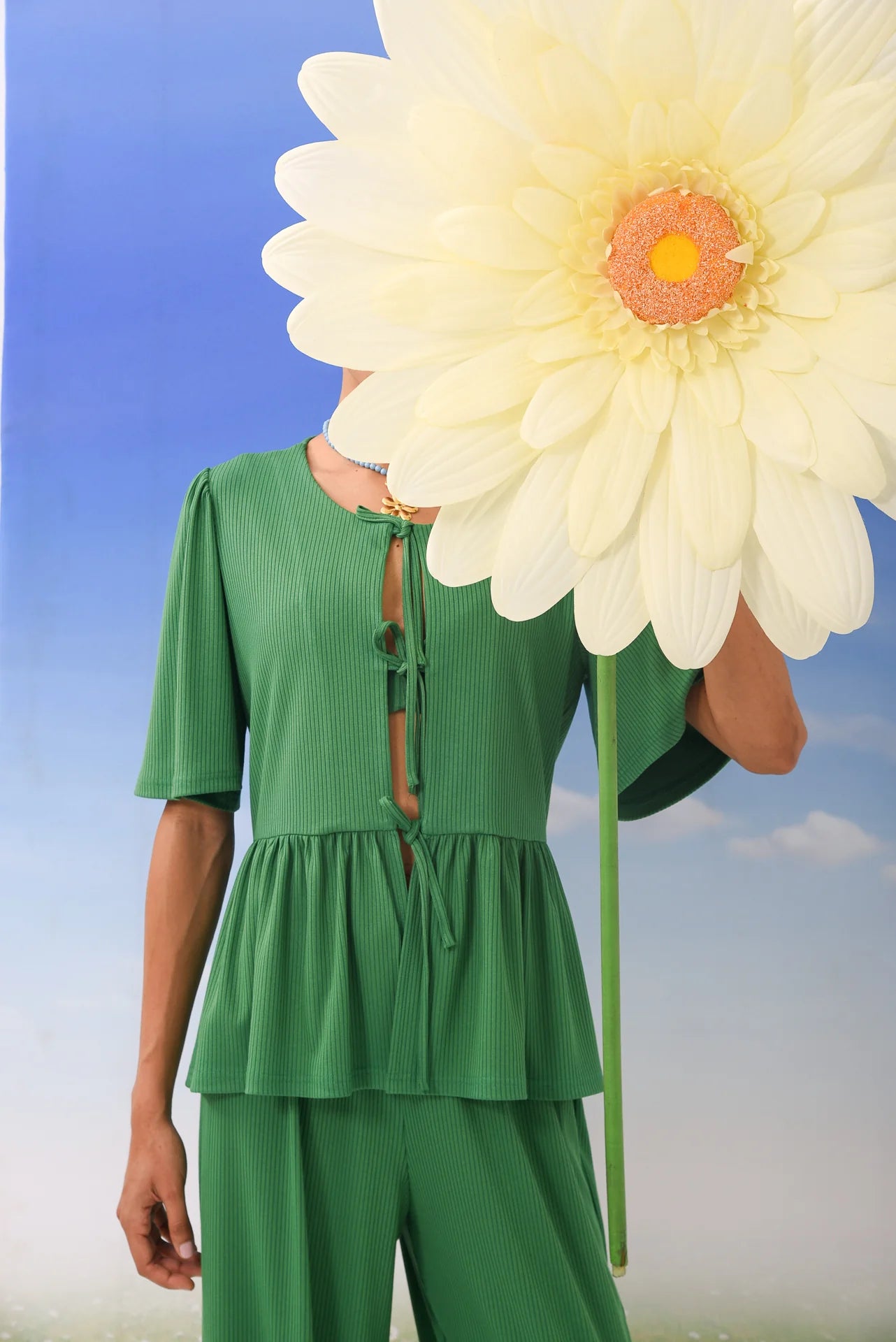 TANNED TOP GREEN