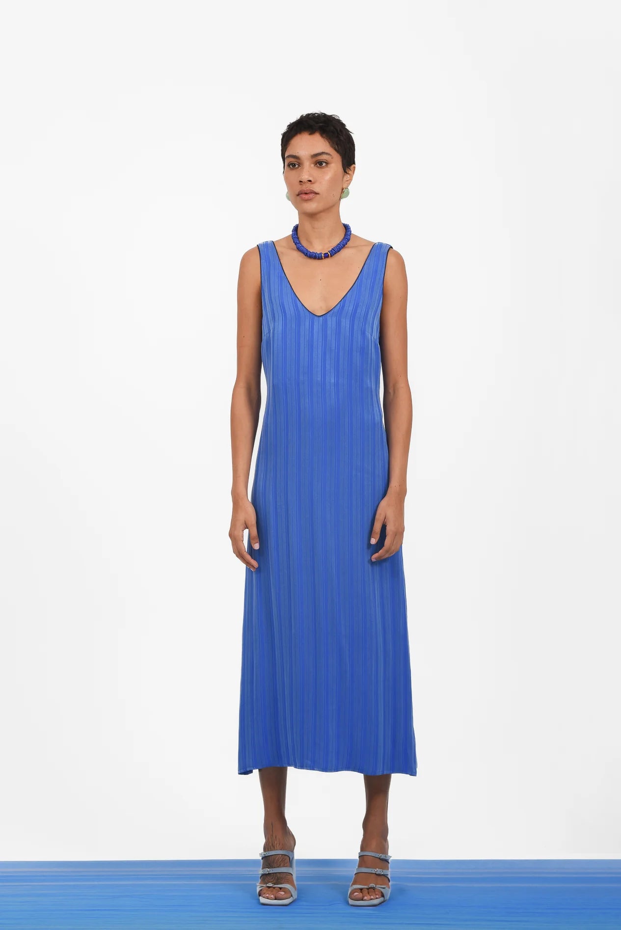 CAYO DRESS BLUE