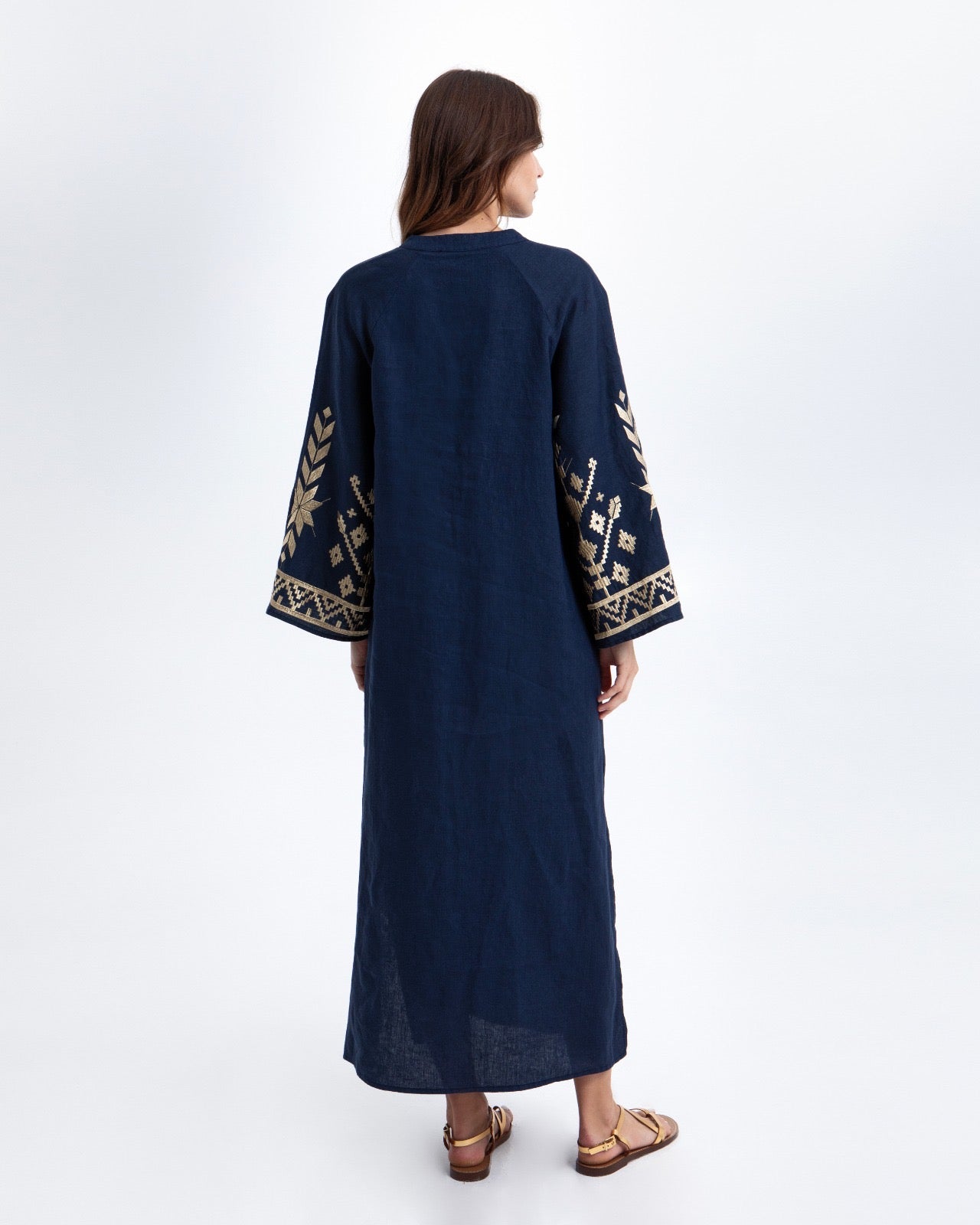 DRESS LONG IOS BELL SLEEVE 2043228