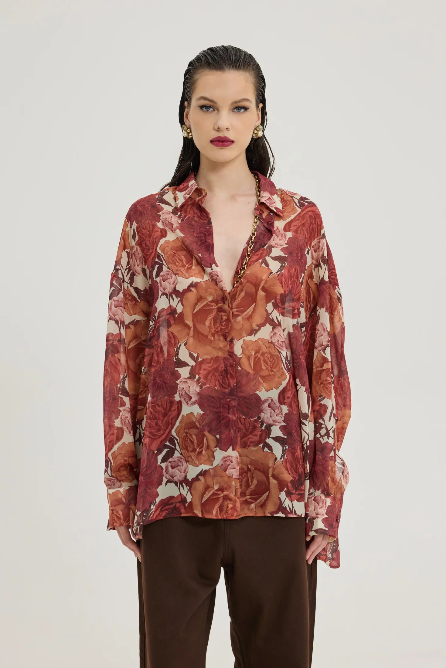 Heather Shirt (Drink To Forget Bordeaux)