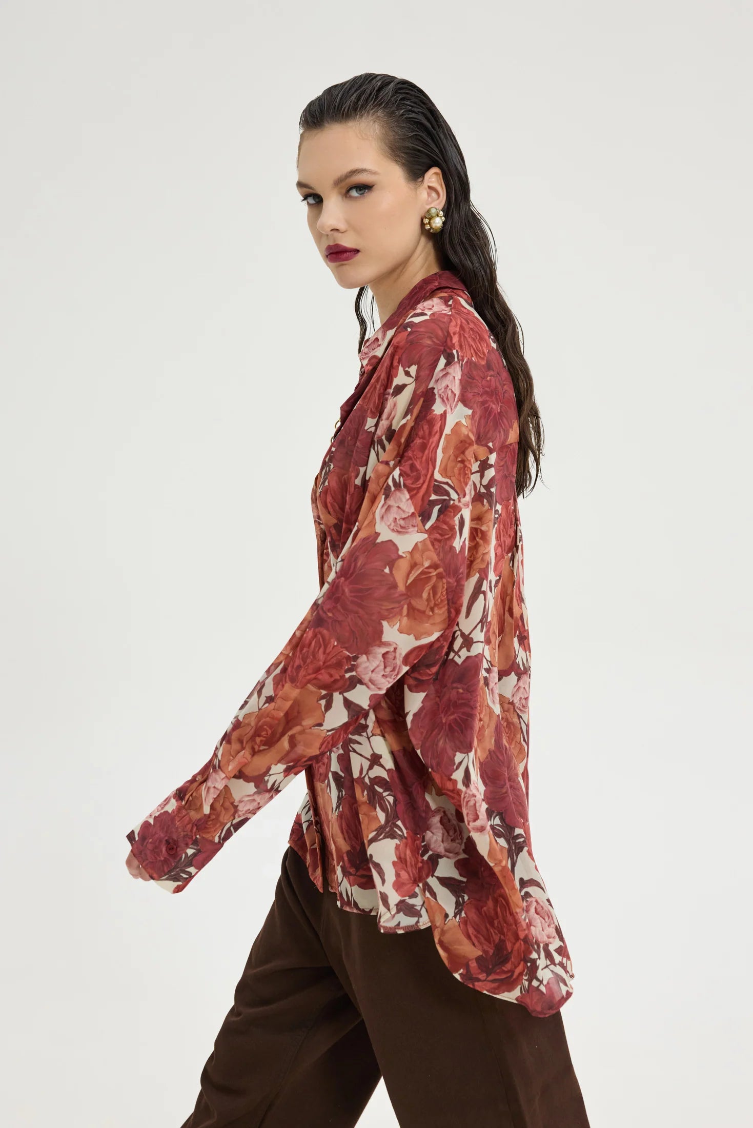 Heather Shirt (Drink To Forget Bordeaux)