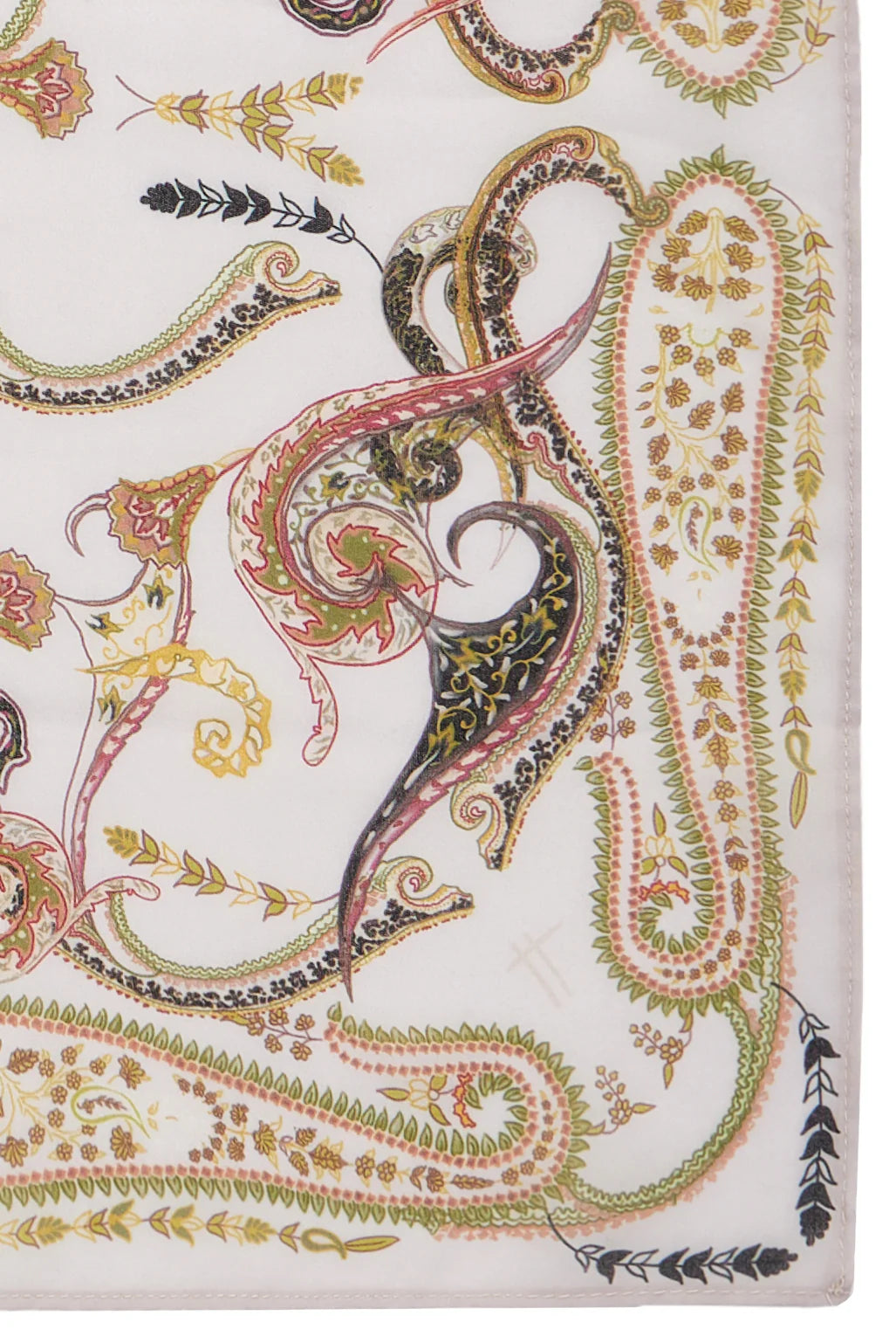 Lemonchello Scarf (Paisley Golden Fields Cream)