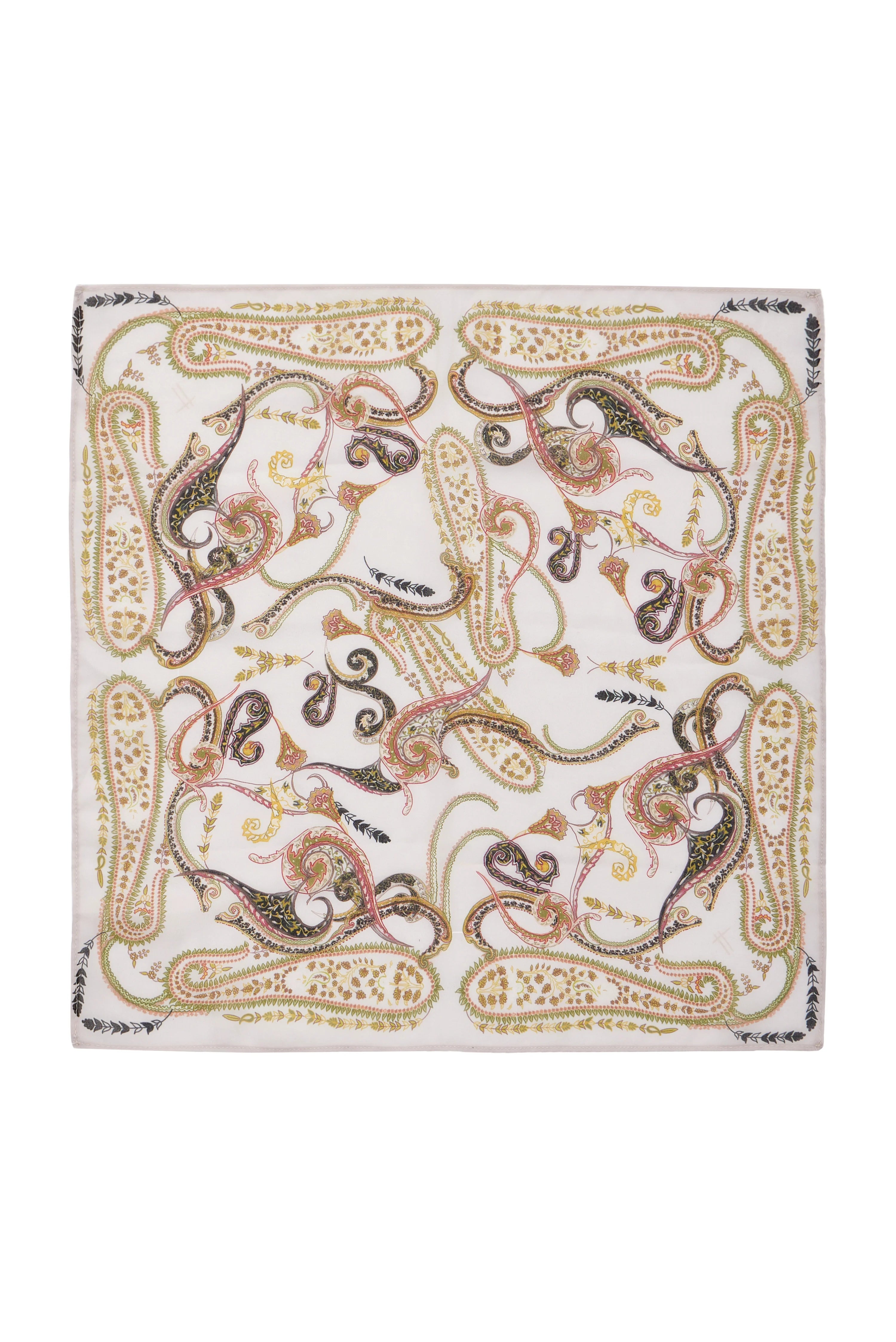 Lemonchello Scarf (Paisley Golden Fields Cream)