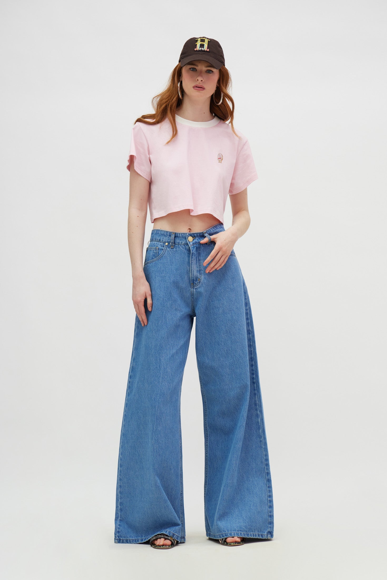 Salem Denim Pants (Dark blue wash)