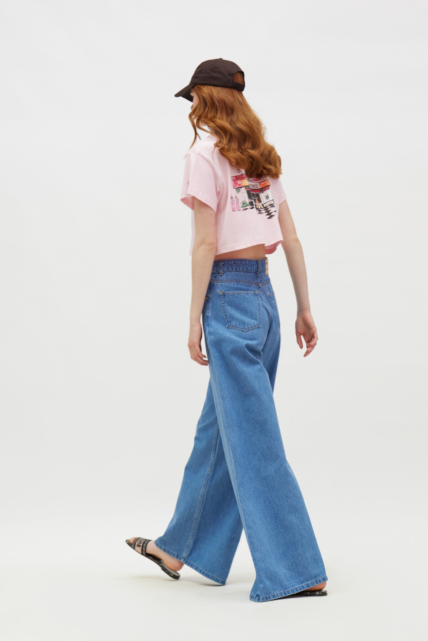 Salem Denim Pants (Dark blue wash)