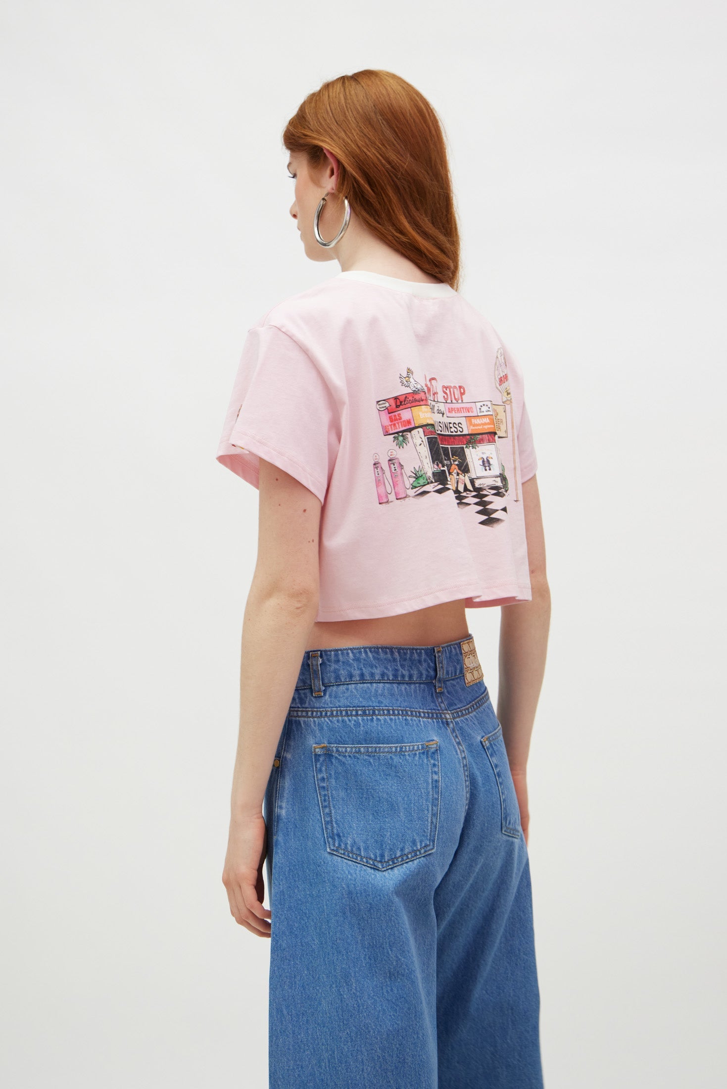 Salem Denim Pants (Dark blue wash)