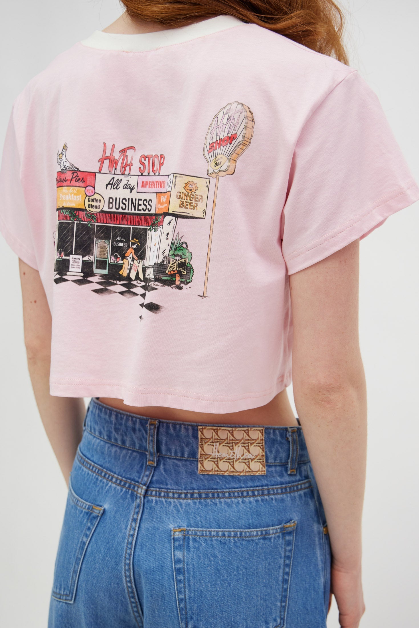 Salem Denim Pants (Dark blue wash)