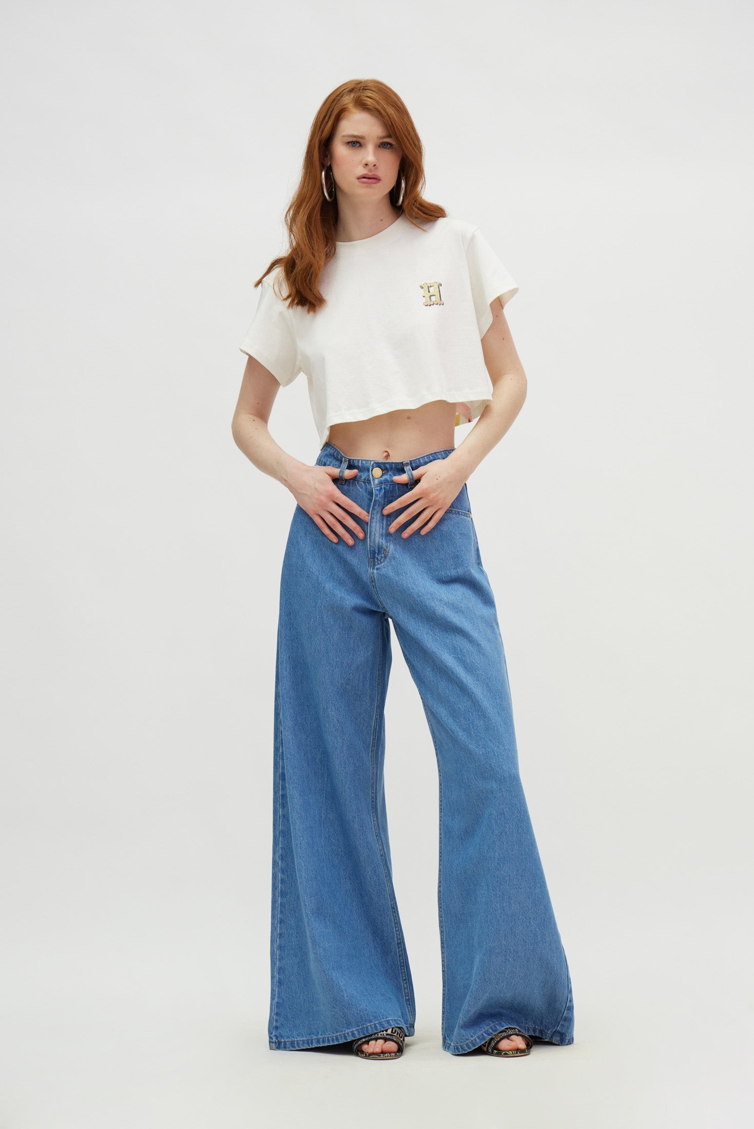 Salem Denim Pants (Dark blue wash)