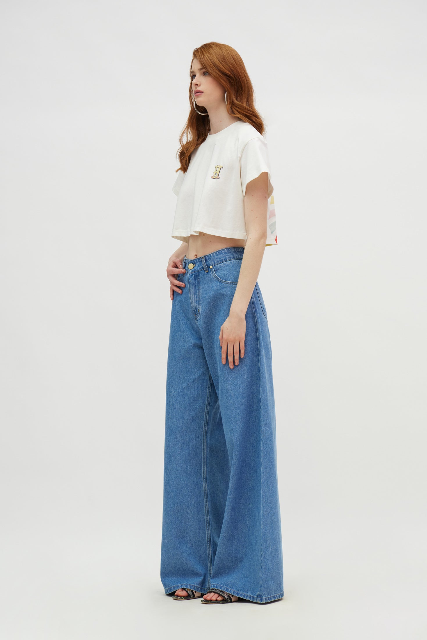 Salem Denim Pants (Dark blue wash)