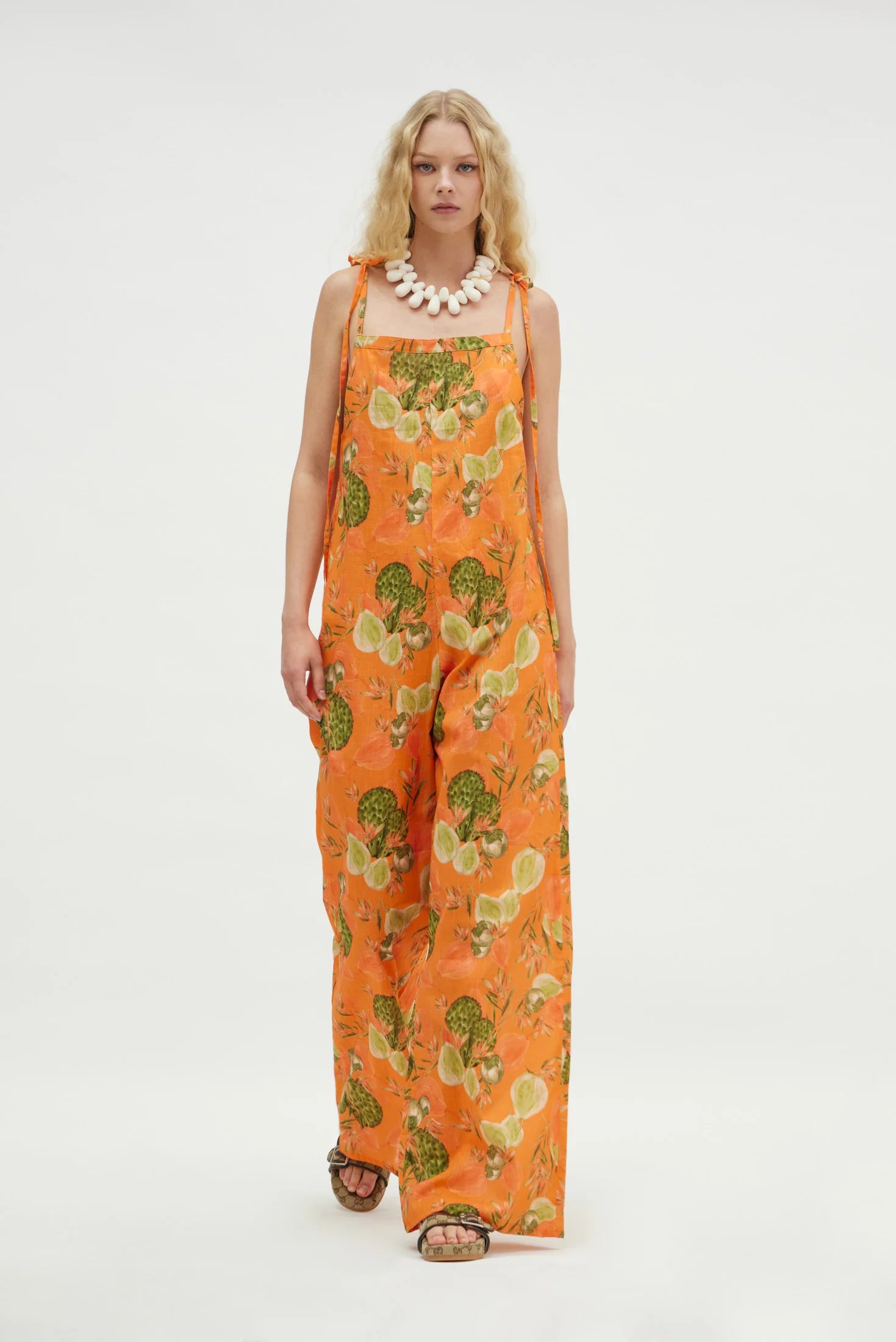 Micaela Jumpsuit (Orange)