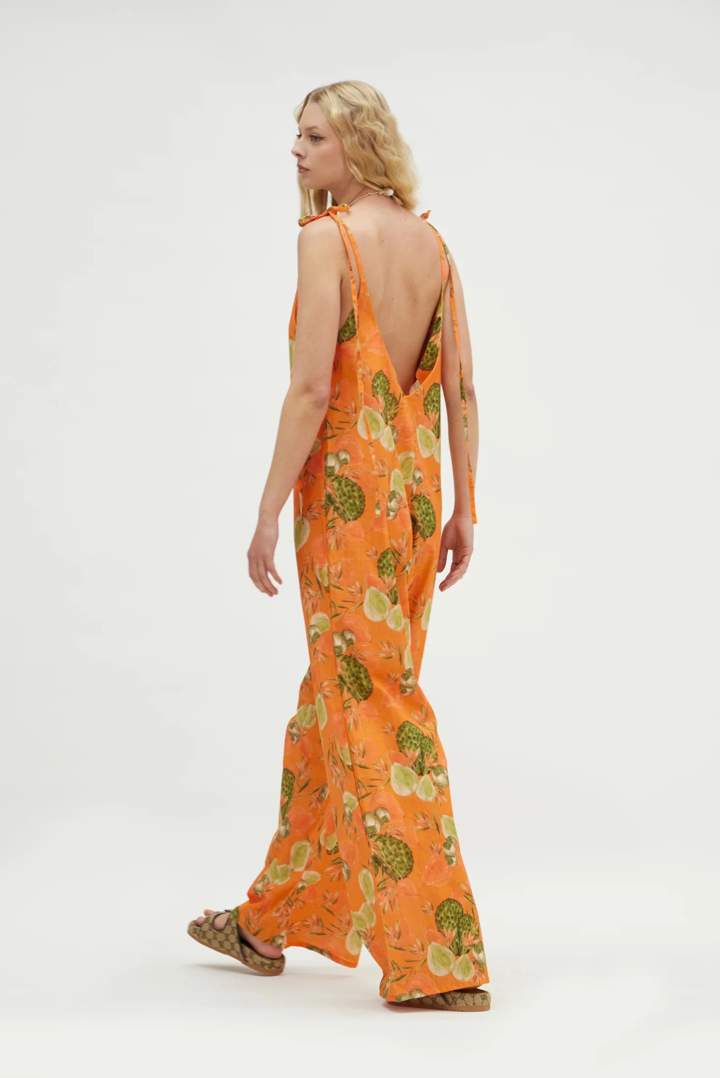 Micaela Jumpsuit (Orange)