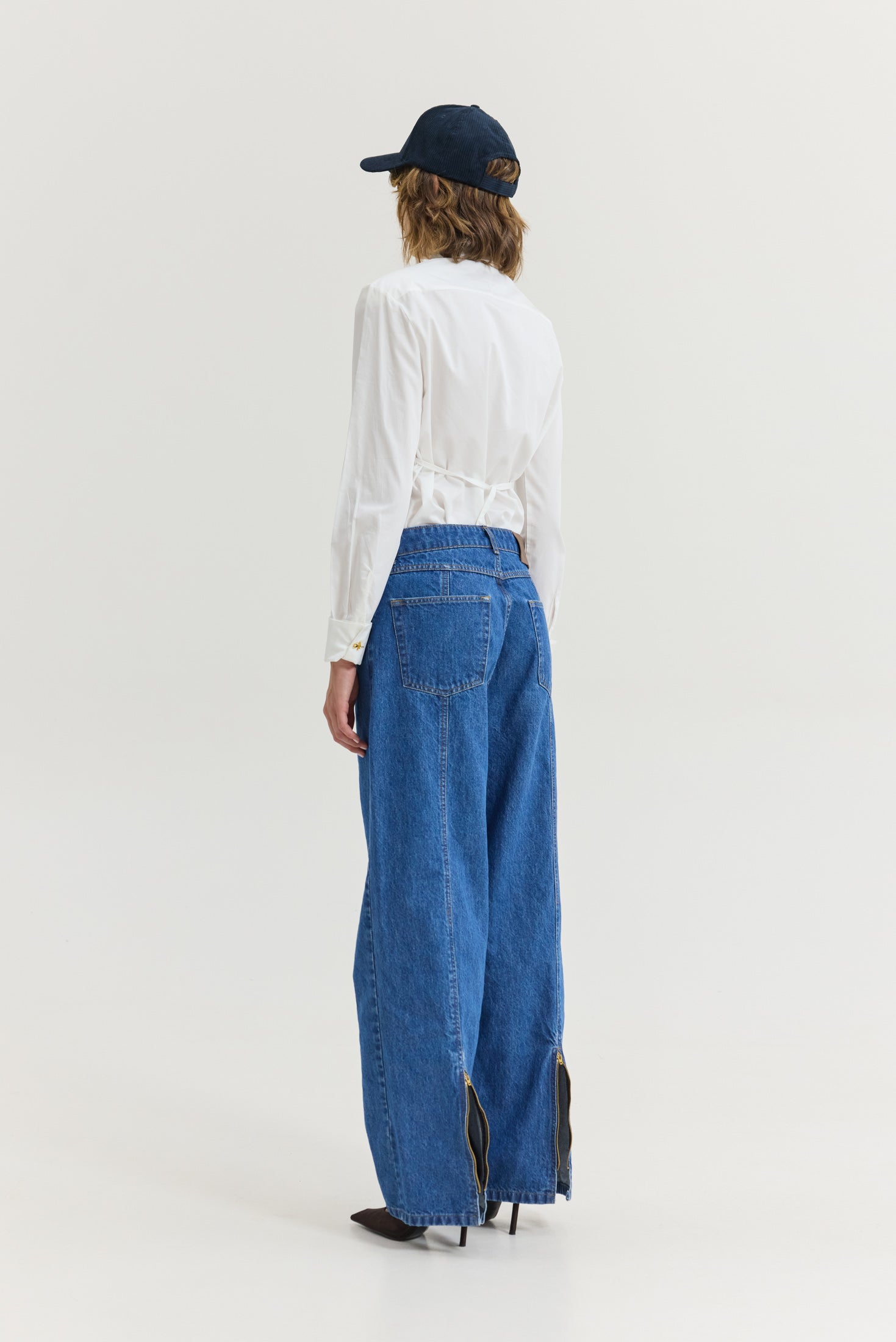 Bafalo ‘Z’ Denim Pants (Mid Blue)