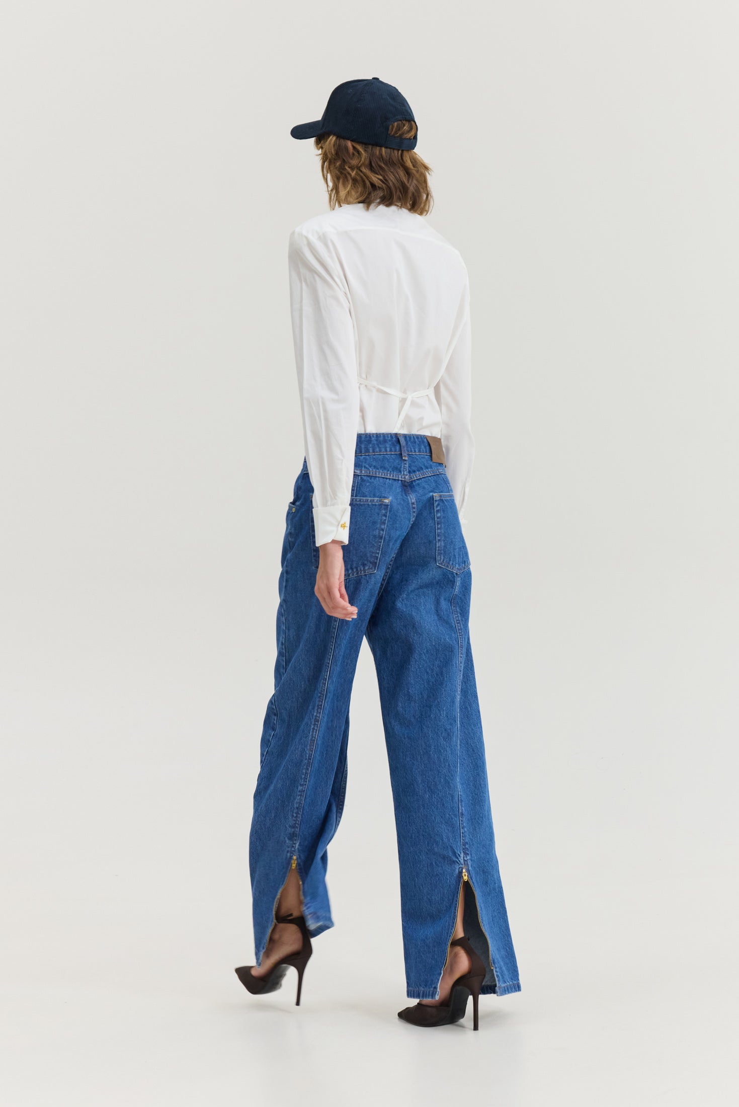 Bafalo ‘Z’ Denim Pants (Mid Blue)