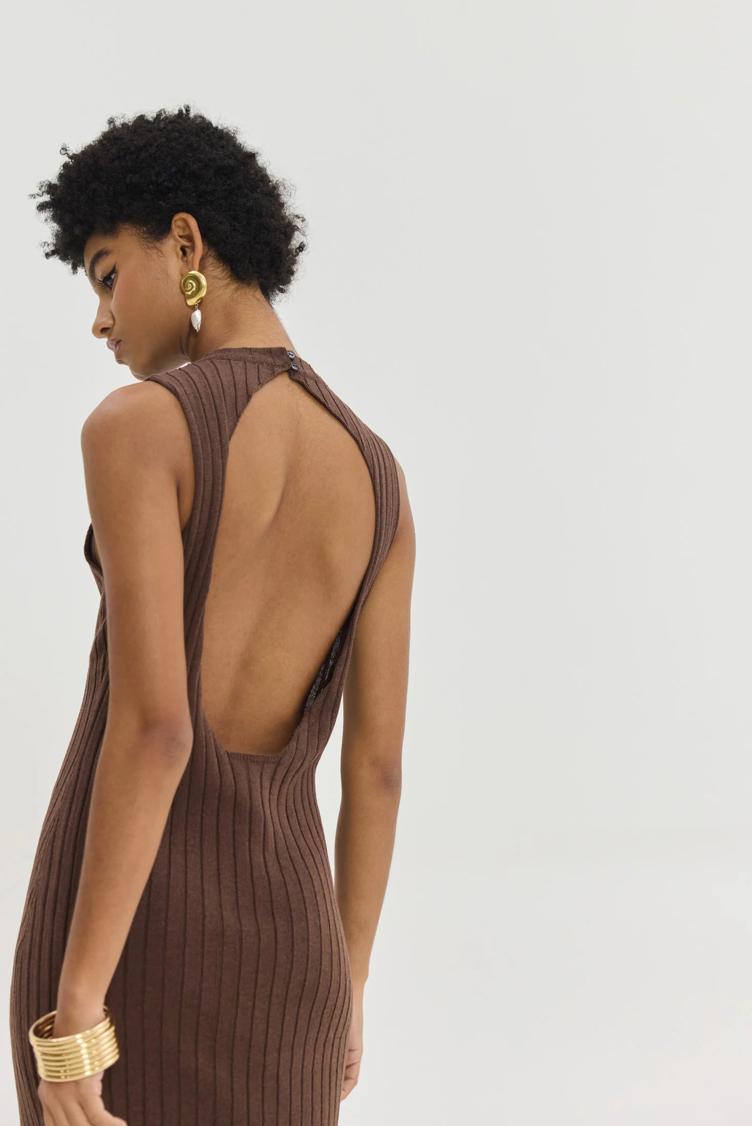 Moana Dress (Brown)