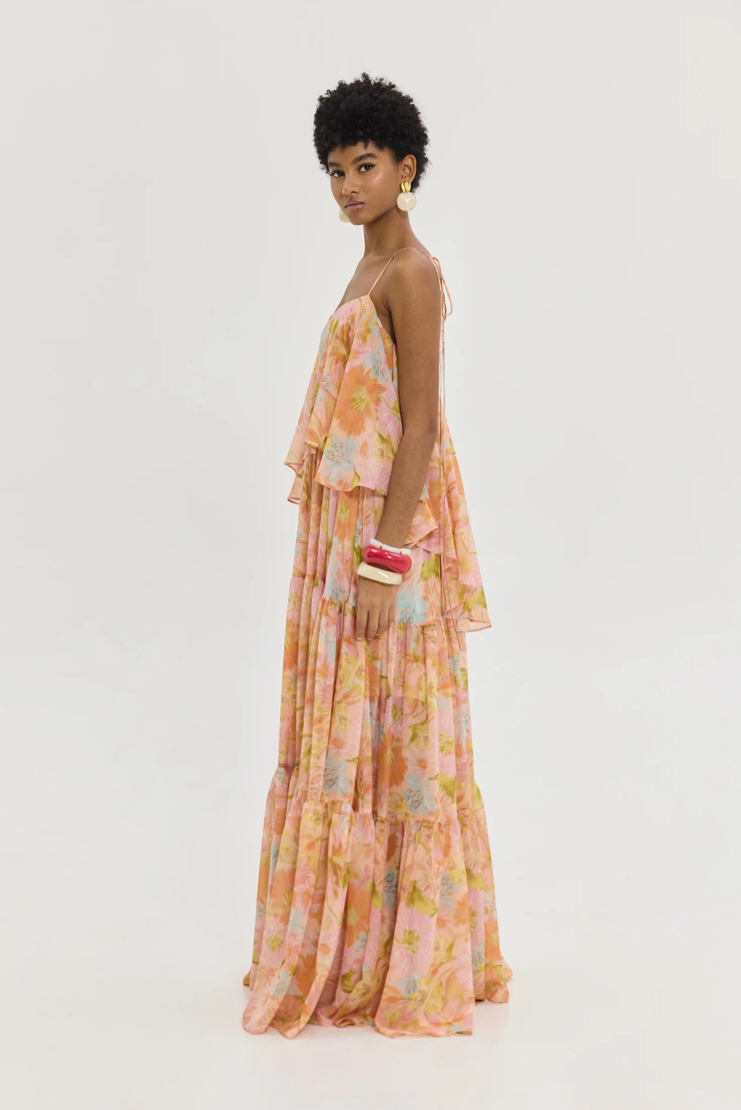 Karenina Dress (Peach)