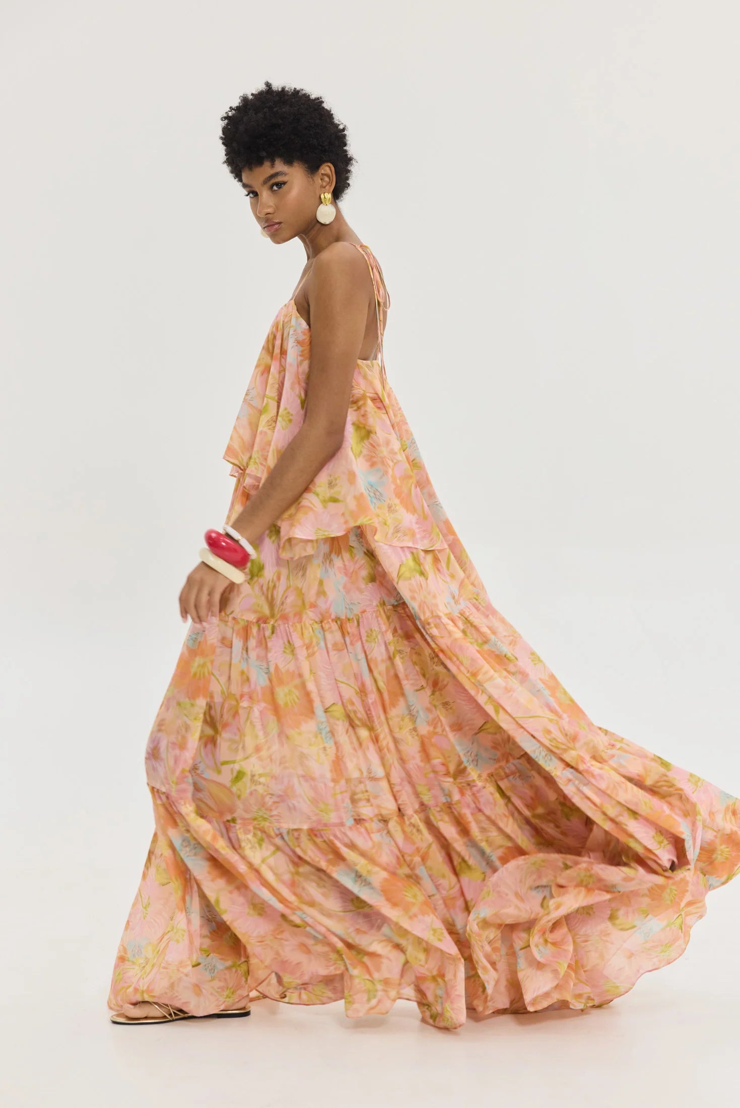 Karenina Dress (Peach)