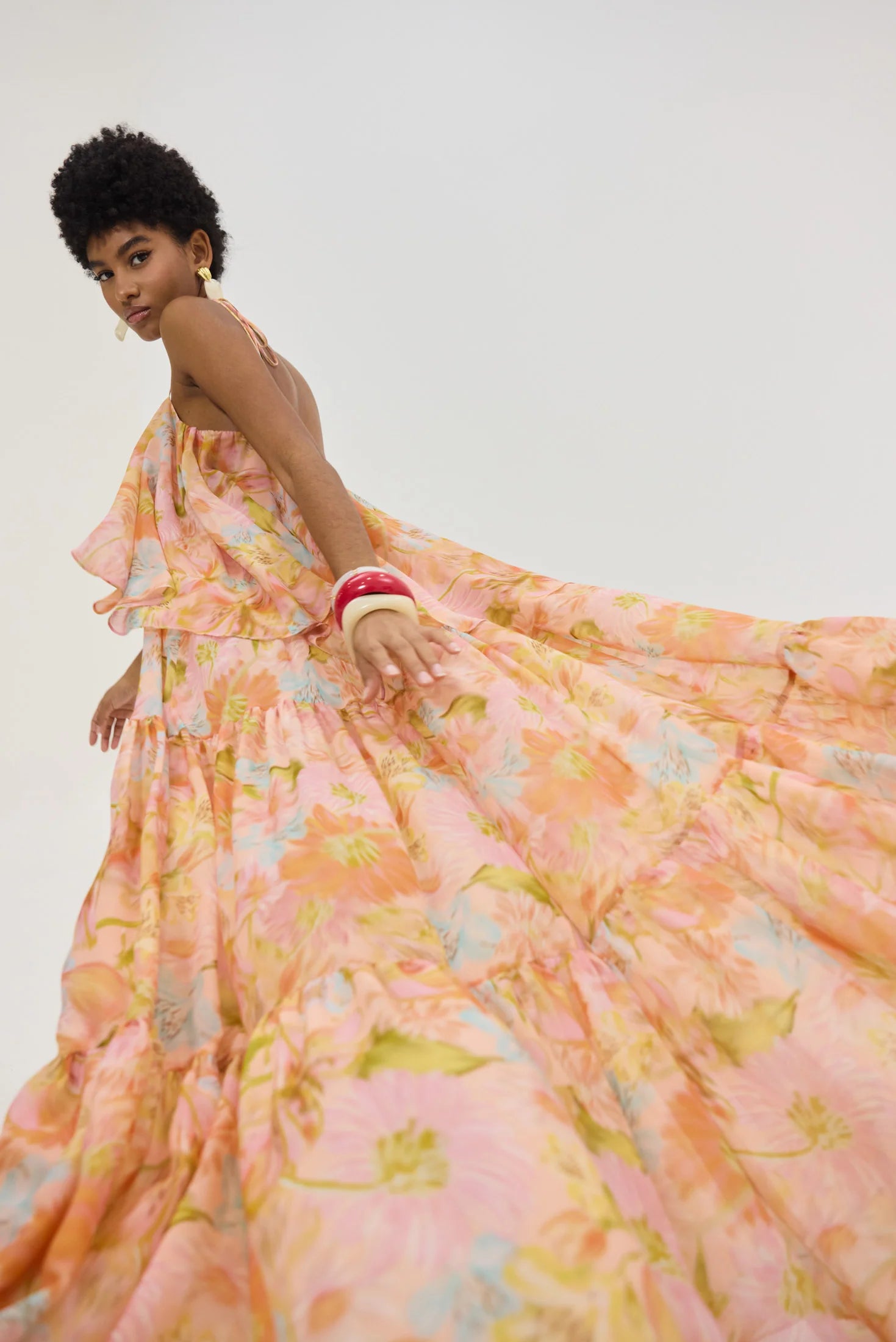 Karenina Dress (Peach)