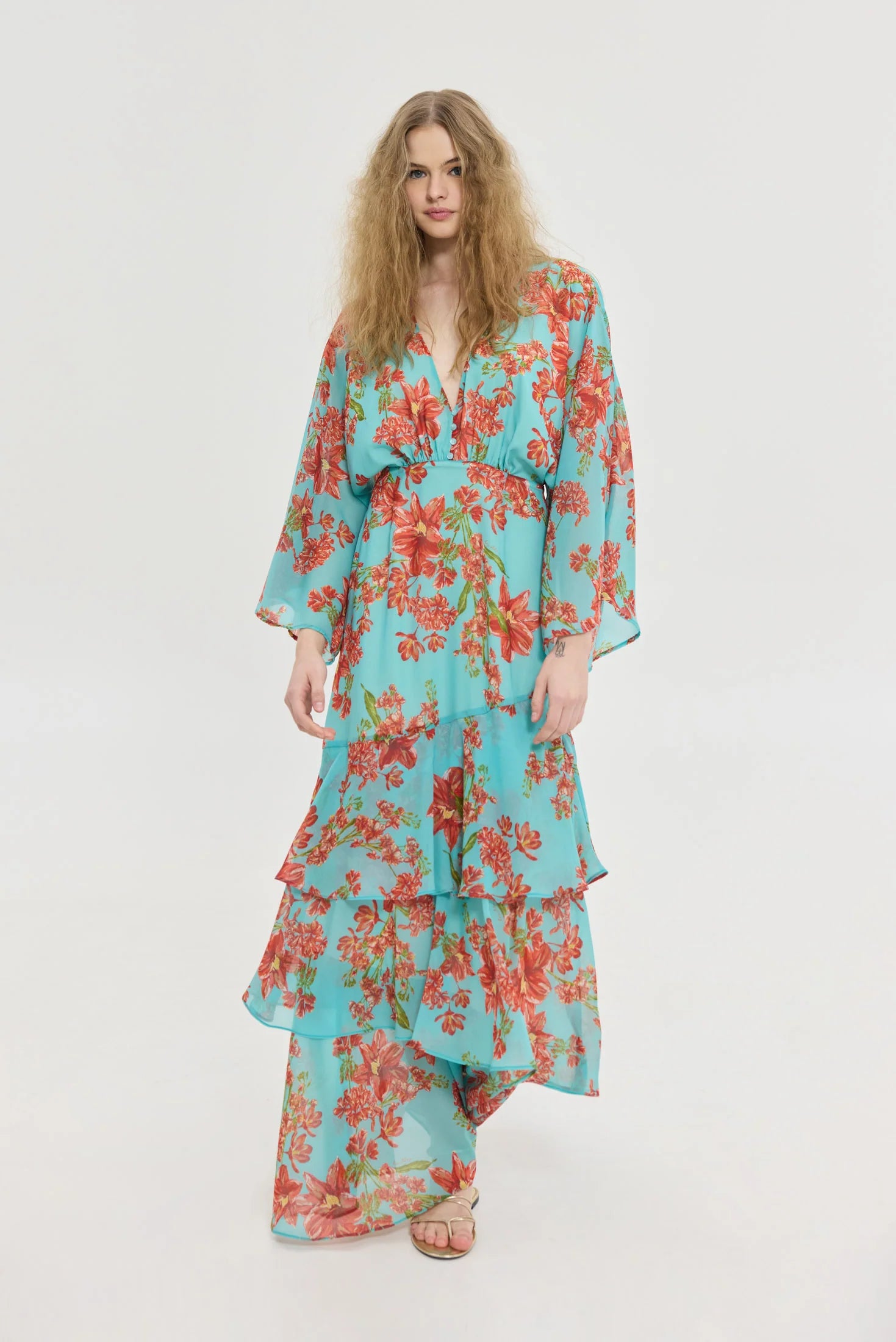 Bari Dress (Aqua)