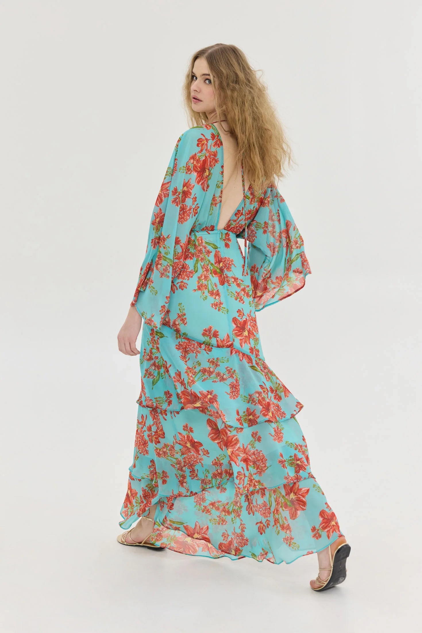 Bari Dress (Aqua)