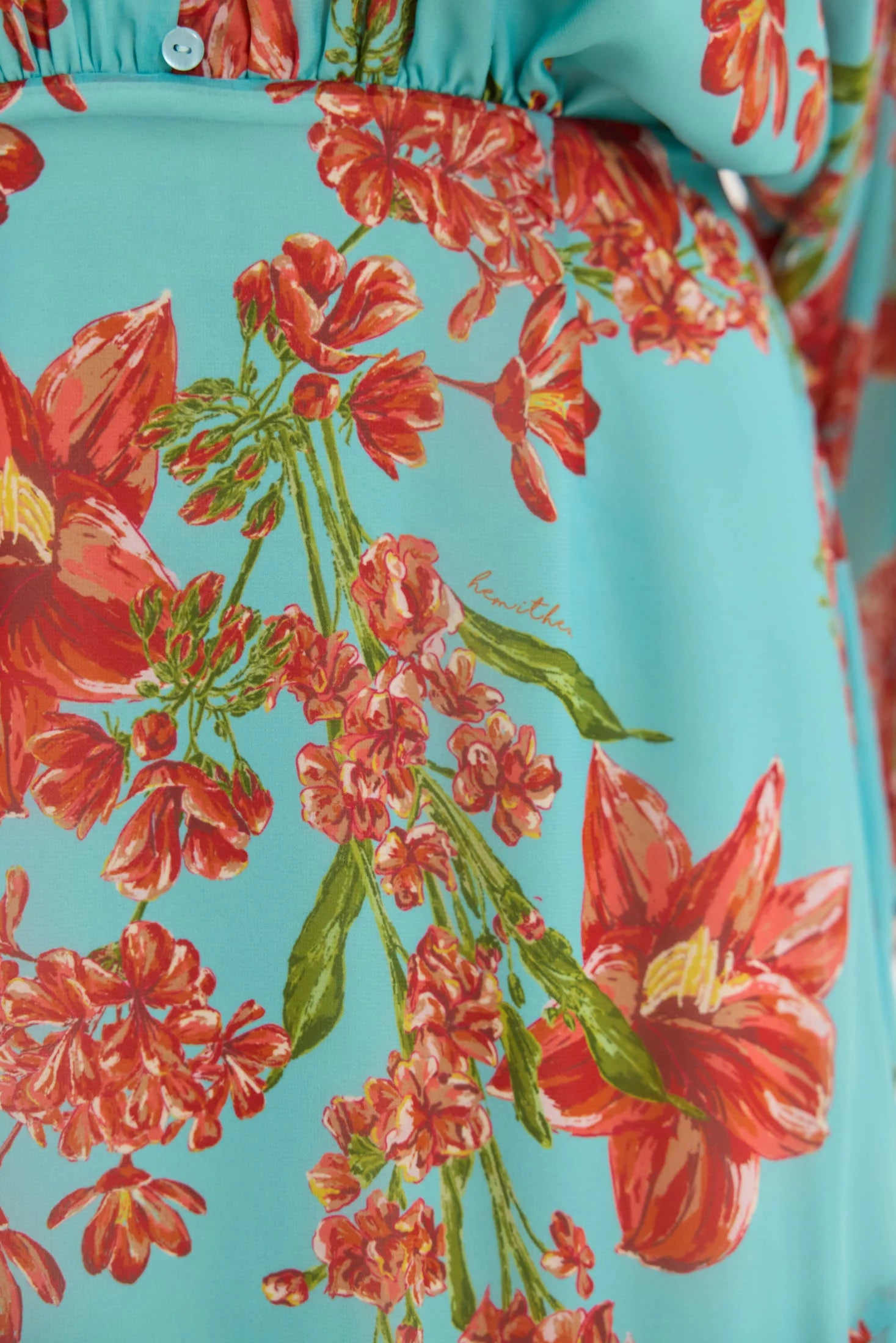 Bari Dress (Aqua)