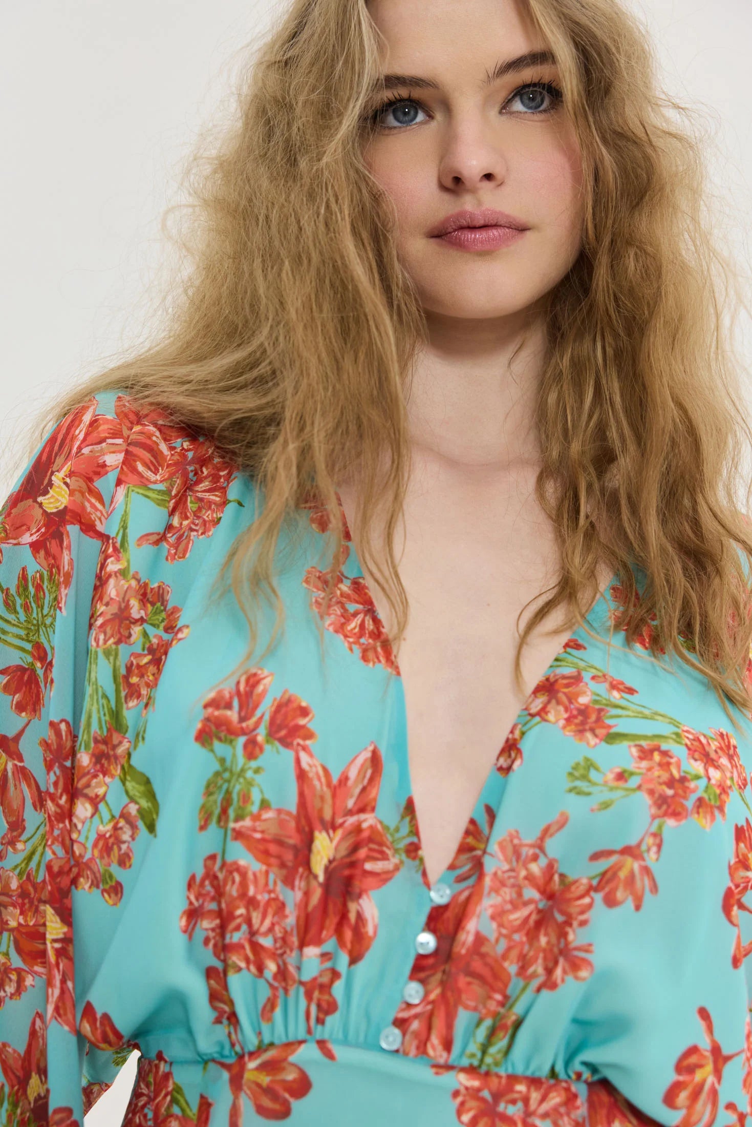Bari Dress (Aqua)