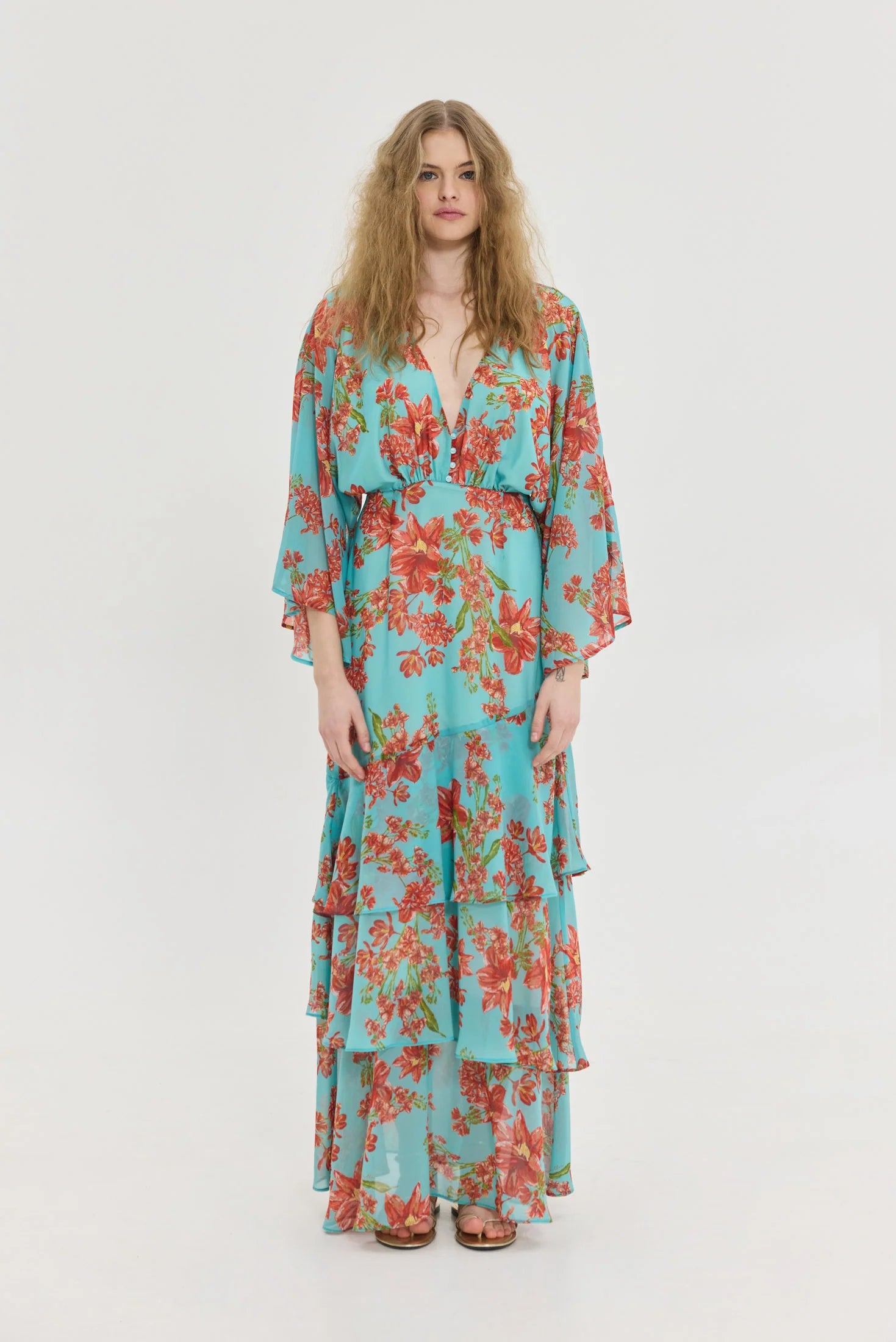 Bari Dress (Aqua)