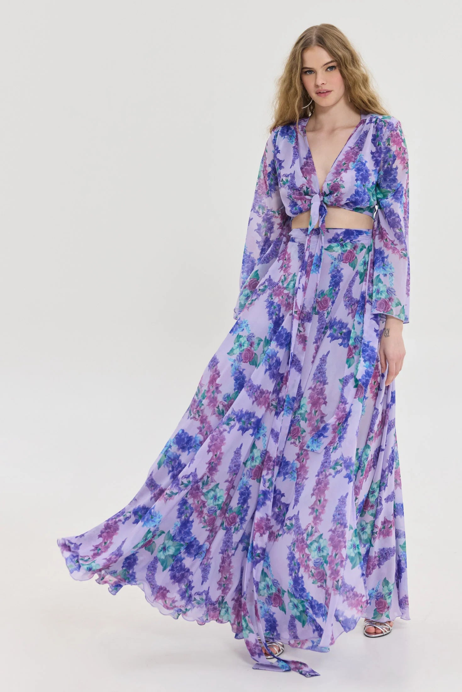 Dalia Skirt (Purple)