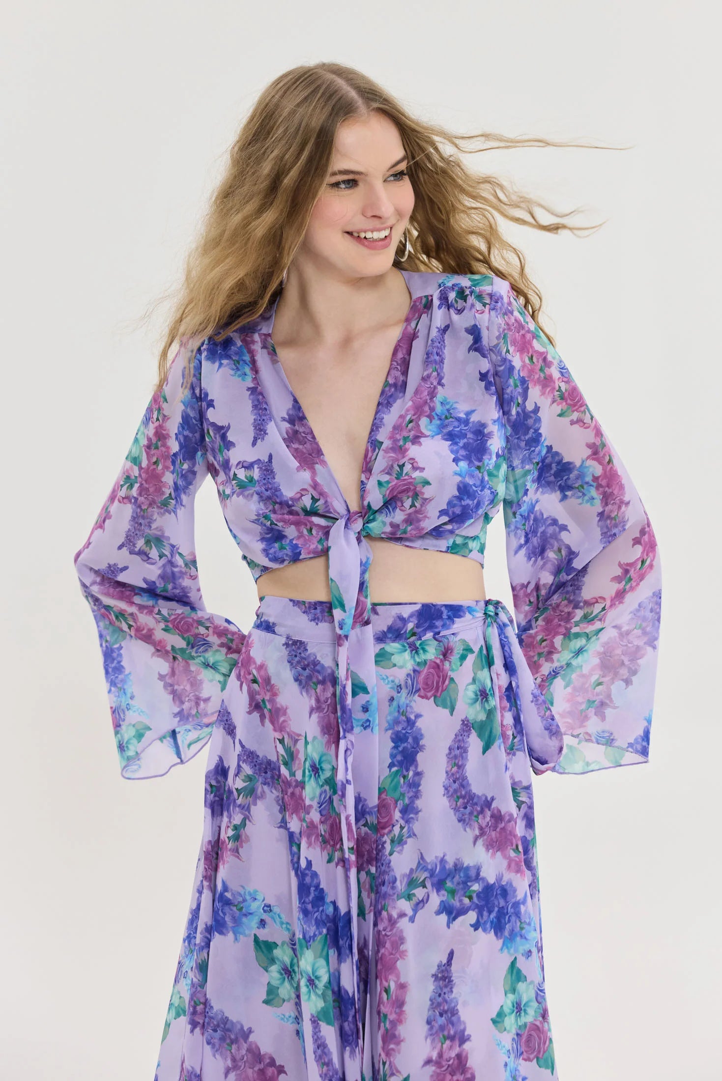 Dalia Skirt (Purple)