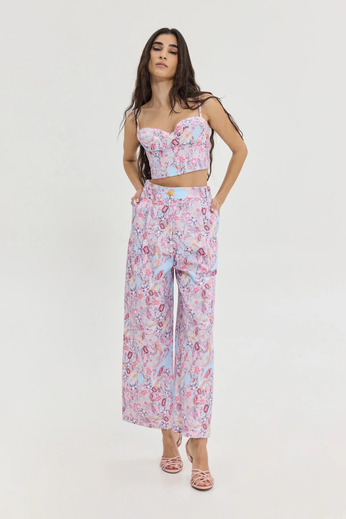 Ava Pants (Blue)