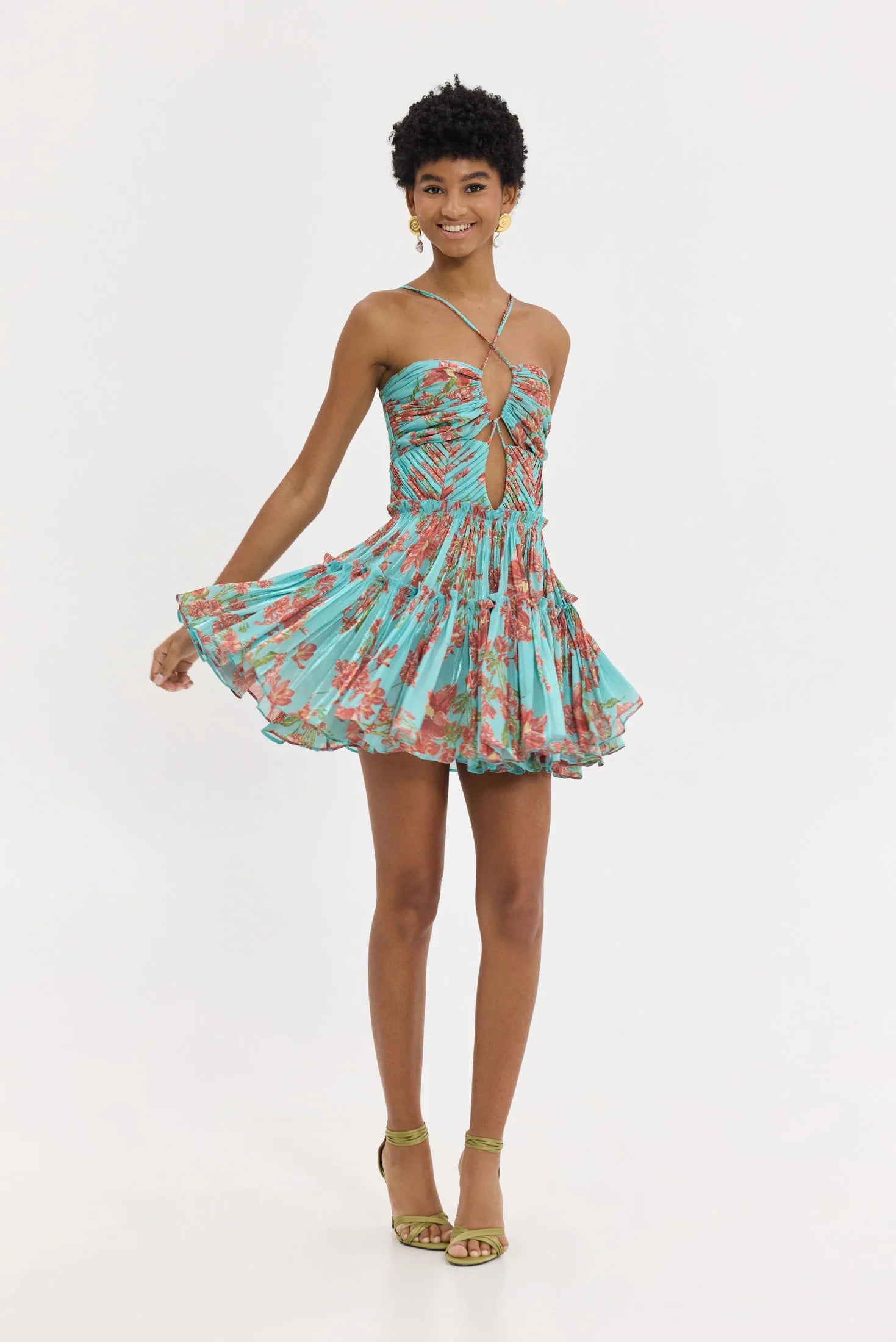 Lambada Dress (Aqua)