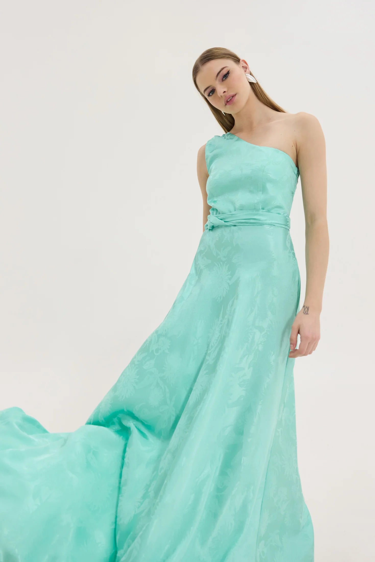 Charls Dress (Aqua)