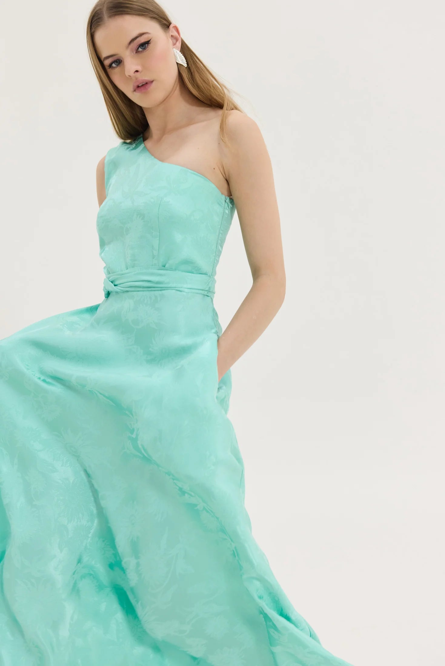 Charls Dress (Aqua)