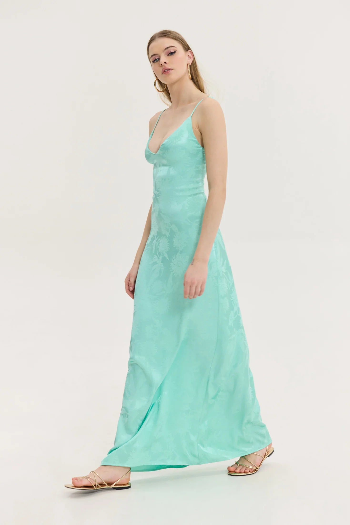 Elsa Dress (Aqua)