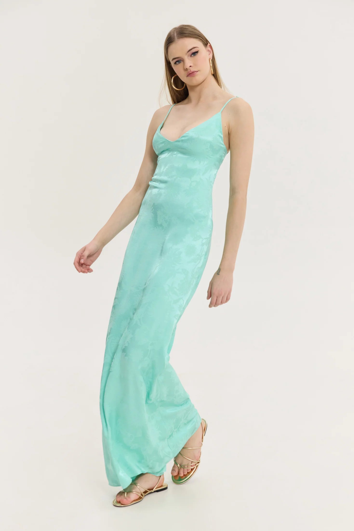 Elsa Dress (Aqua)