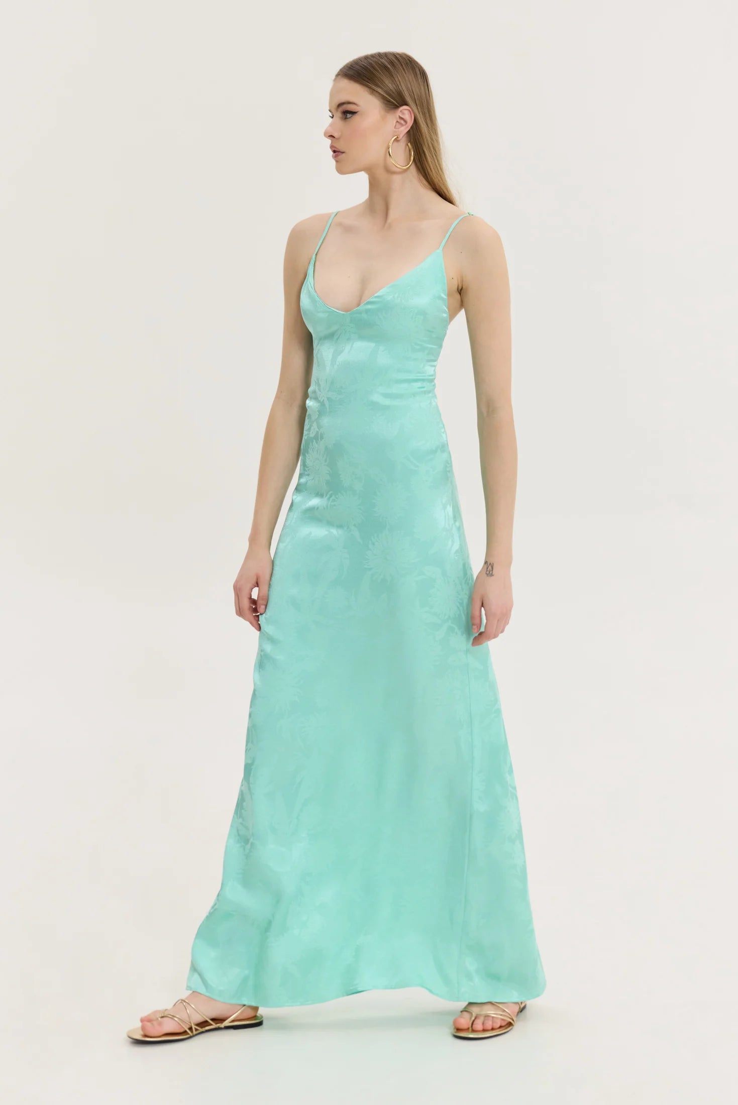 Elsa Dress (Aqua)