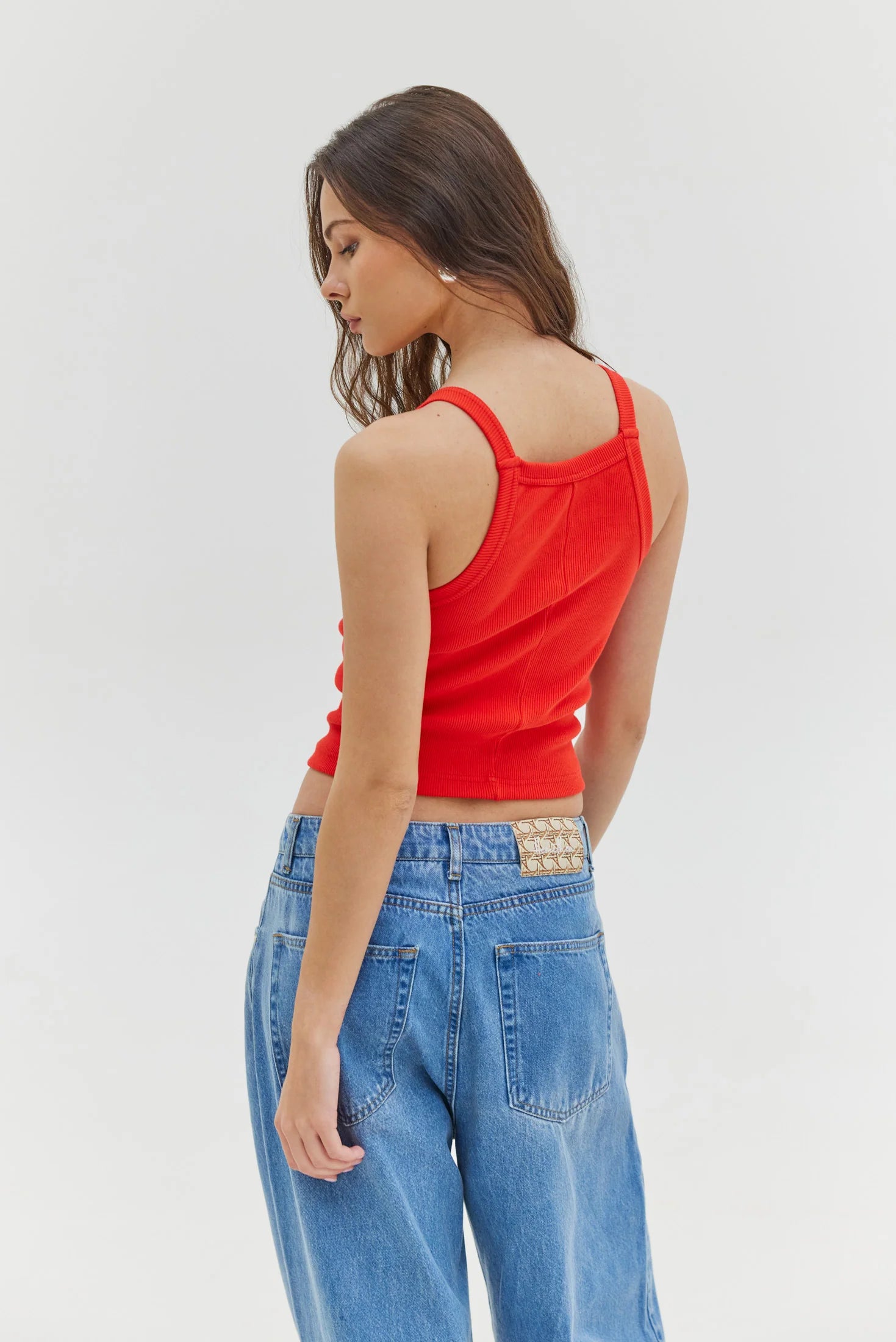 Piera Top (Watermelon red)