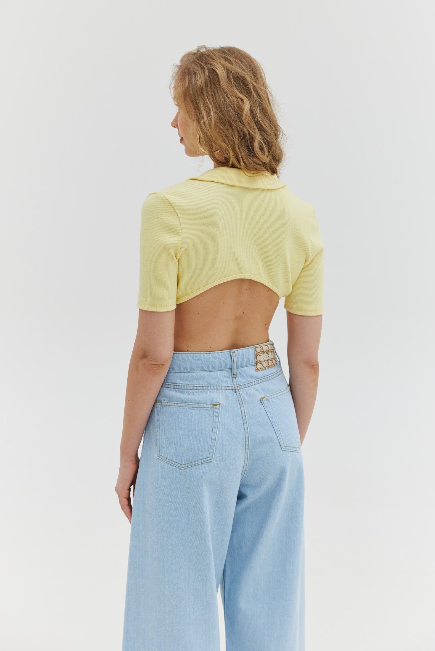 Salem Denim Pants (Extra light blue wash)