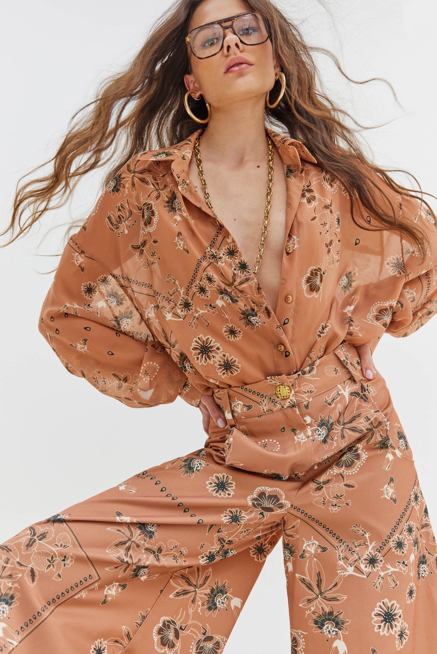 Heather Shirt (Milk Chocolate)