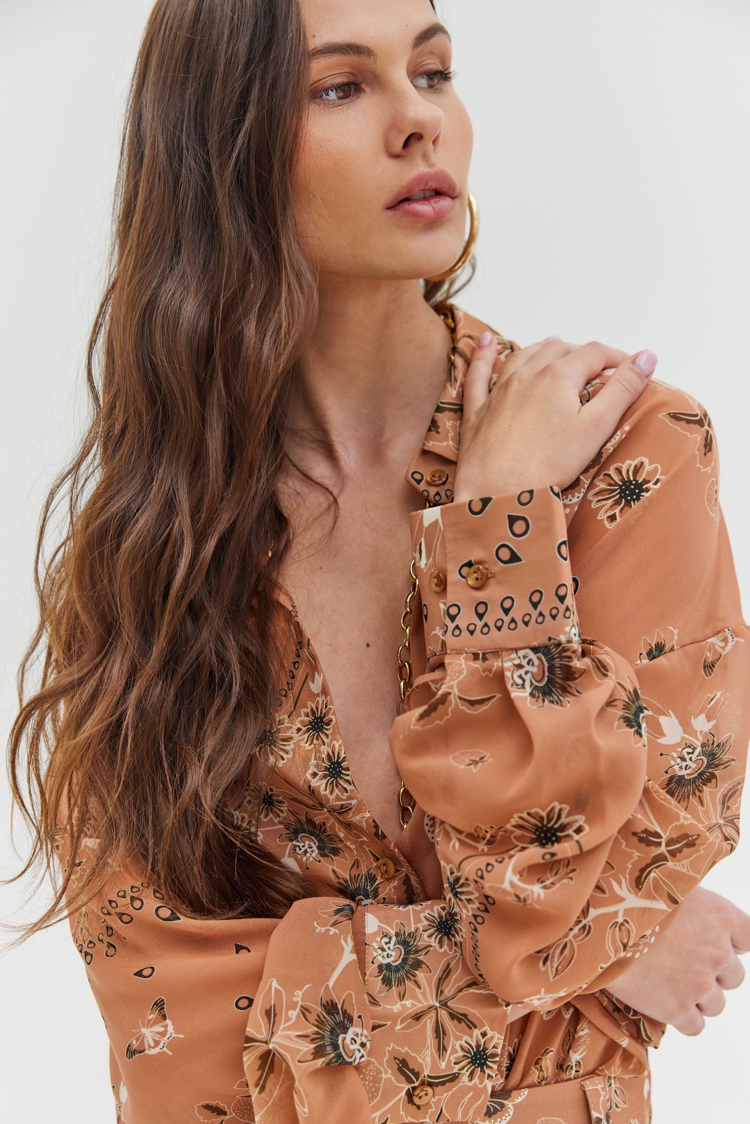 Heather Shirt (Milk Chocolate)