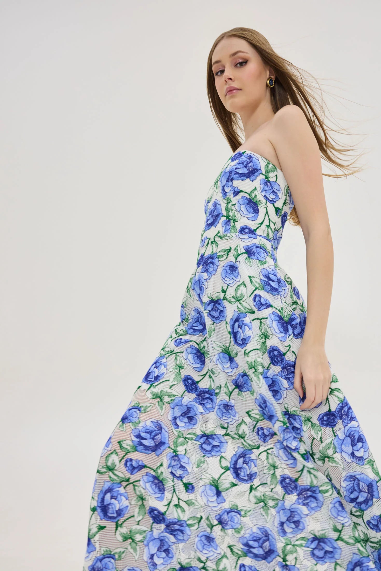 Liono Dress (Blue)