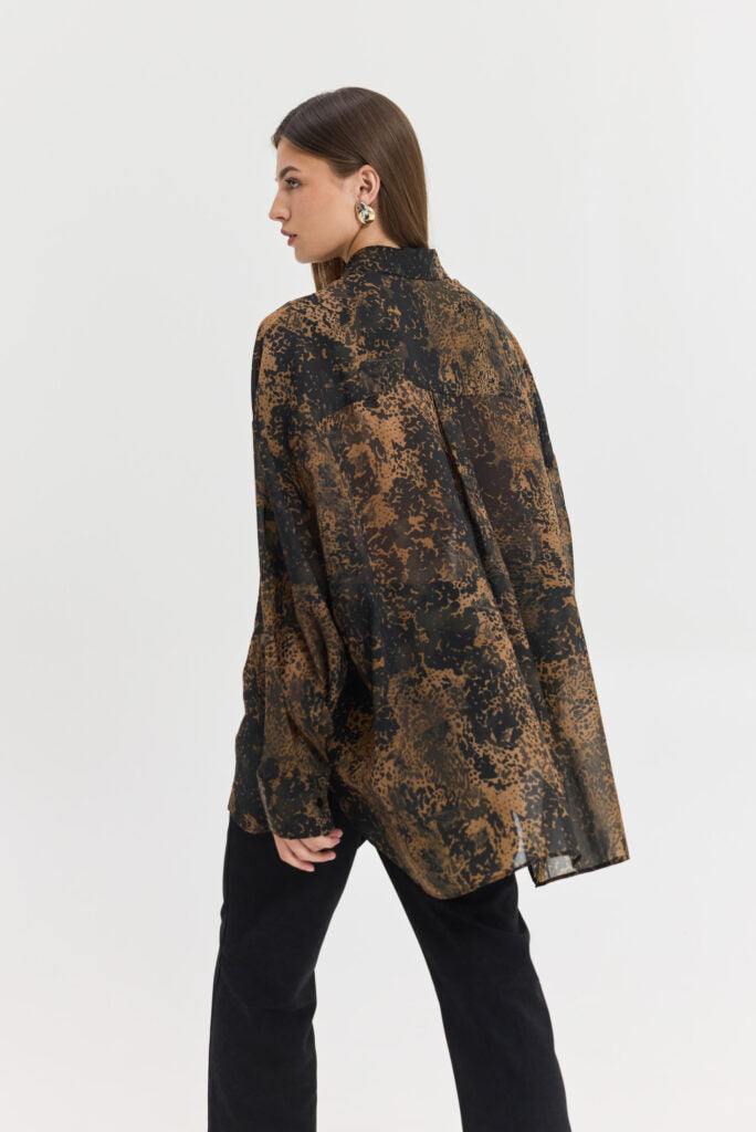 Heather Shirt (Brown)