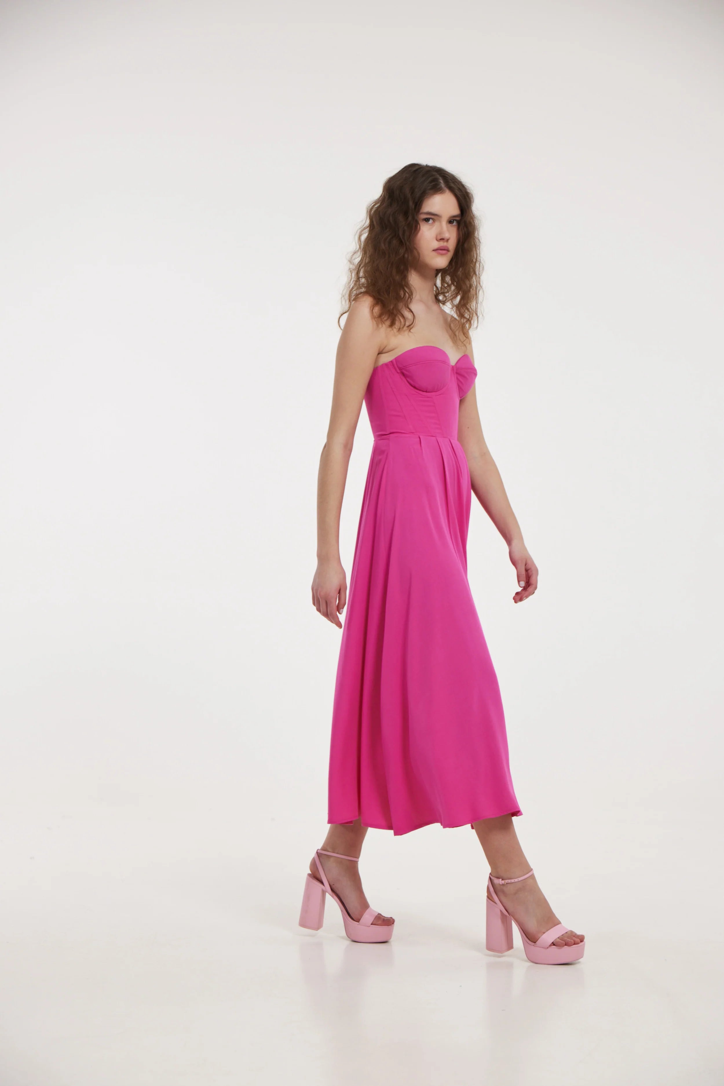 Crystal Dress (Fuchsia)