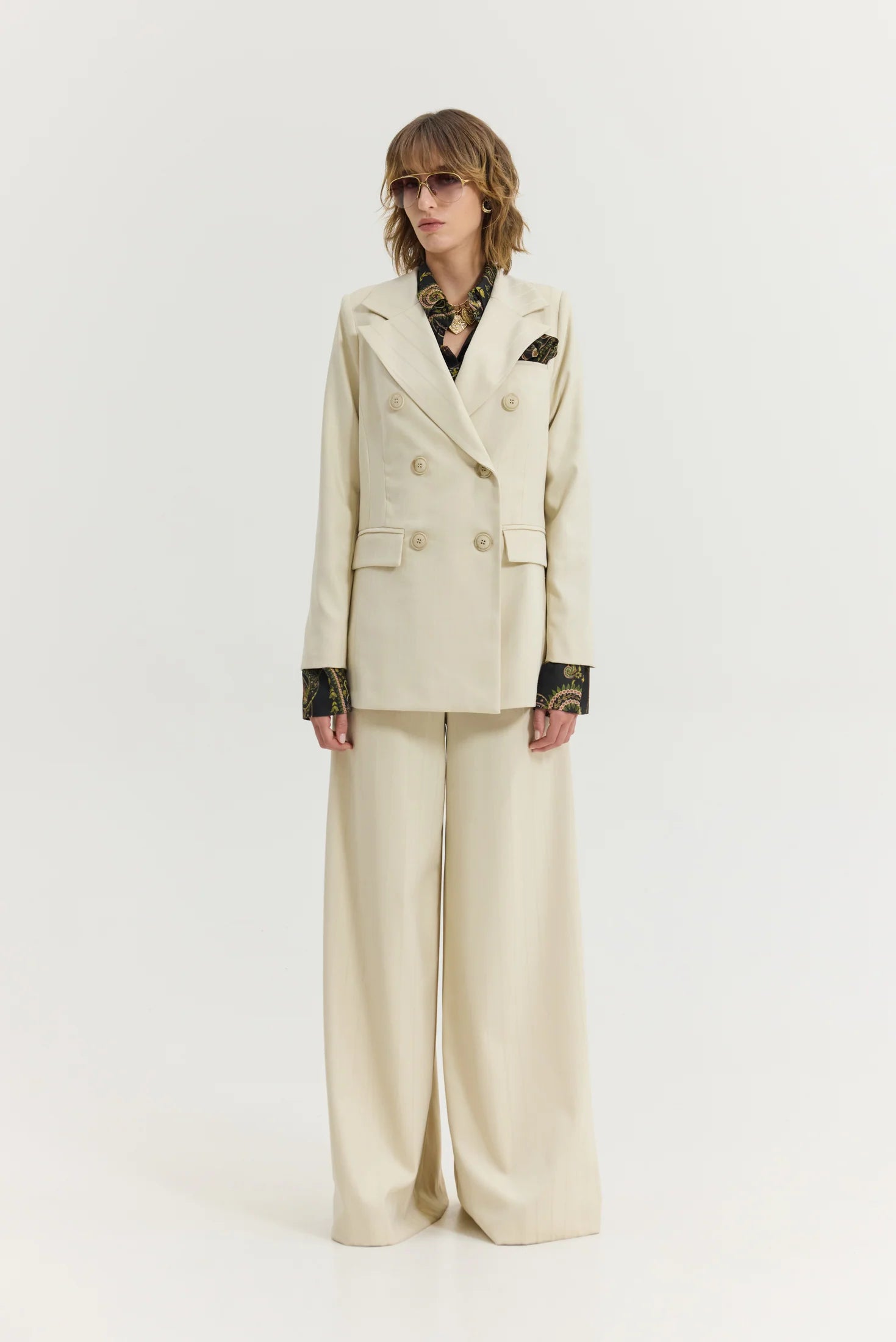 Scotch blazer (Cream)