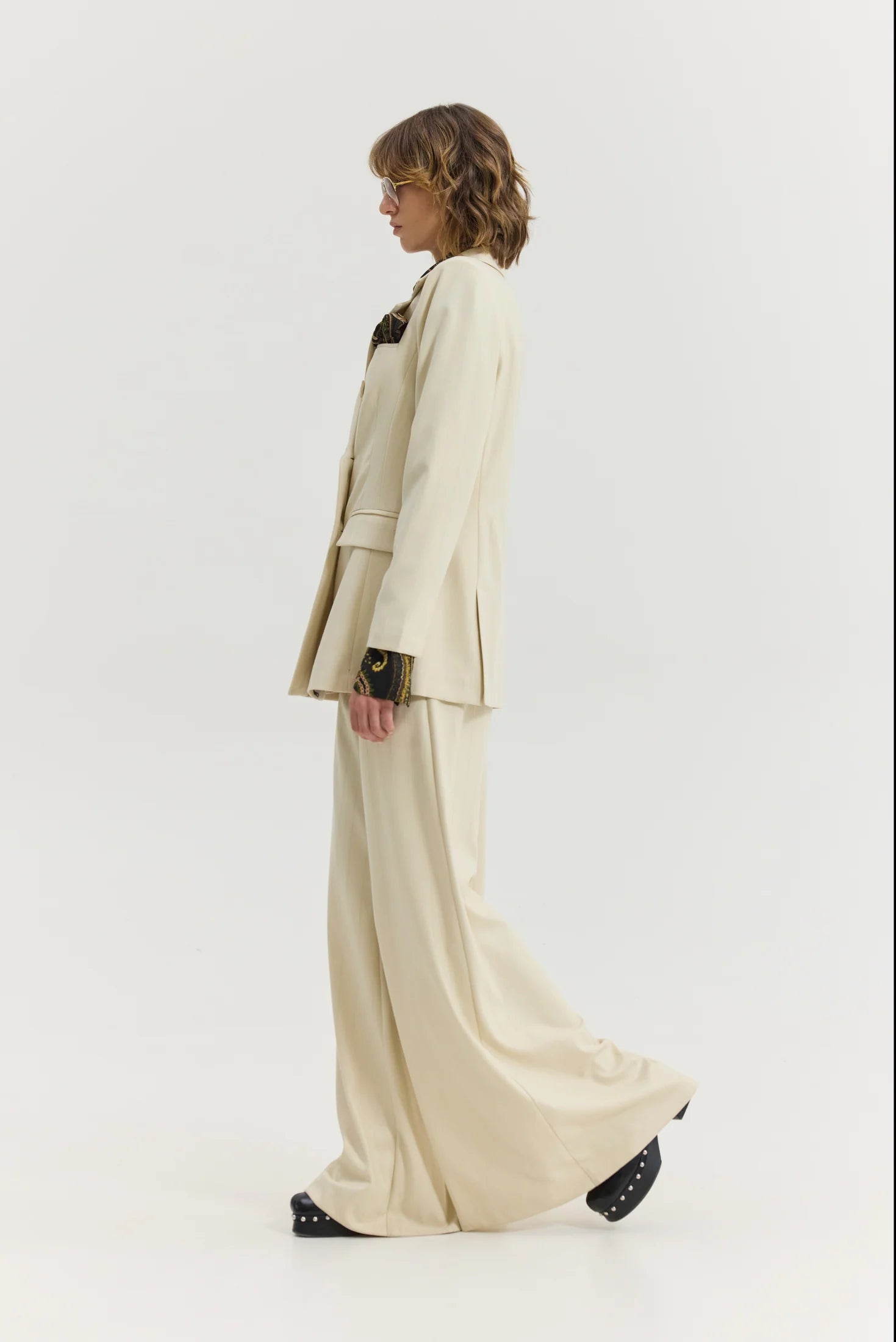 Scotch blazer (Cream)