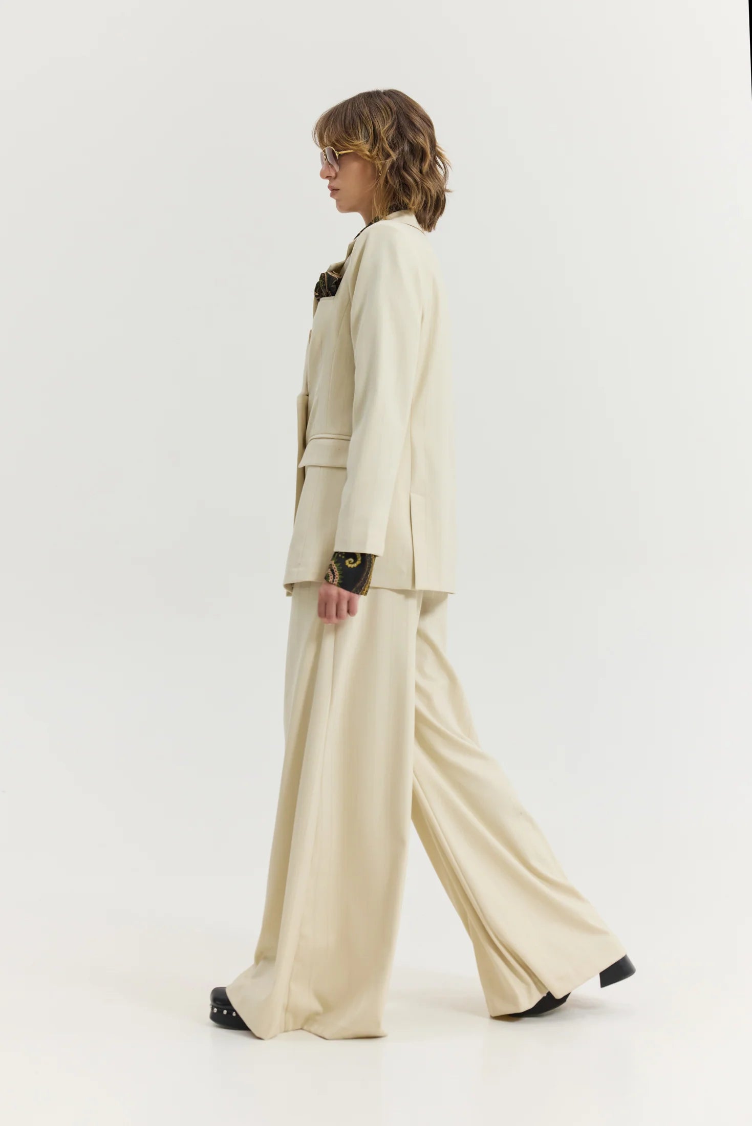 Scotch blazer (Cream)