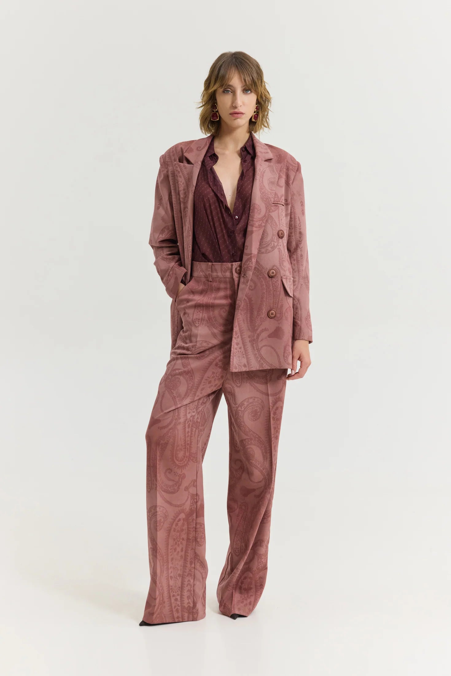 Brandy Pants (Dark Pink)