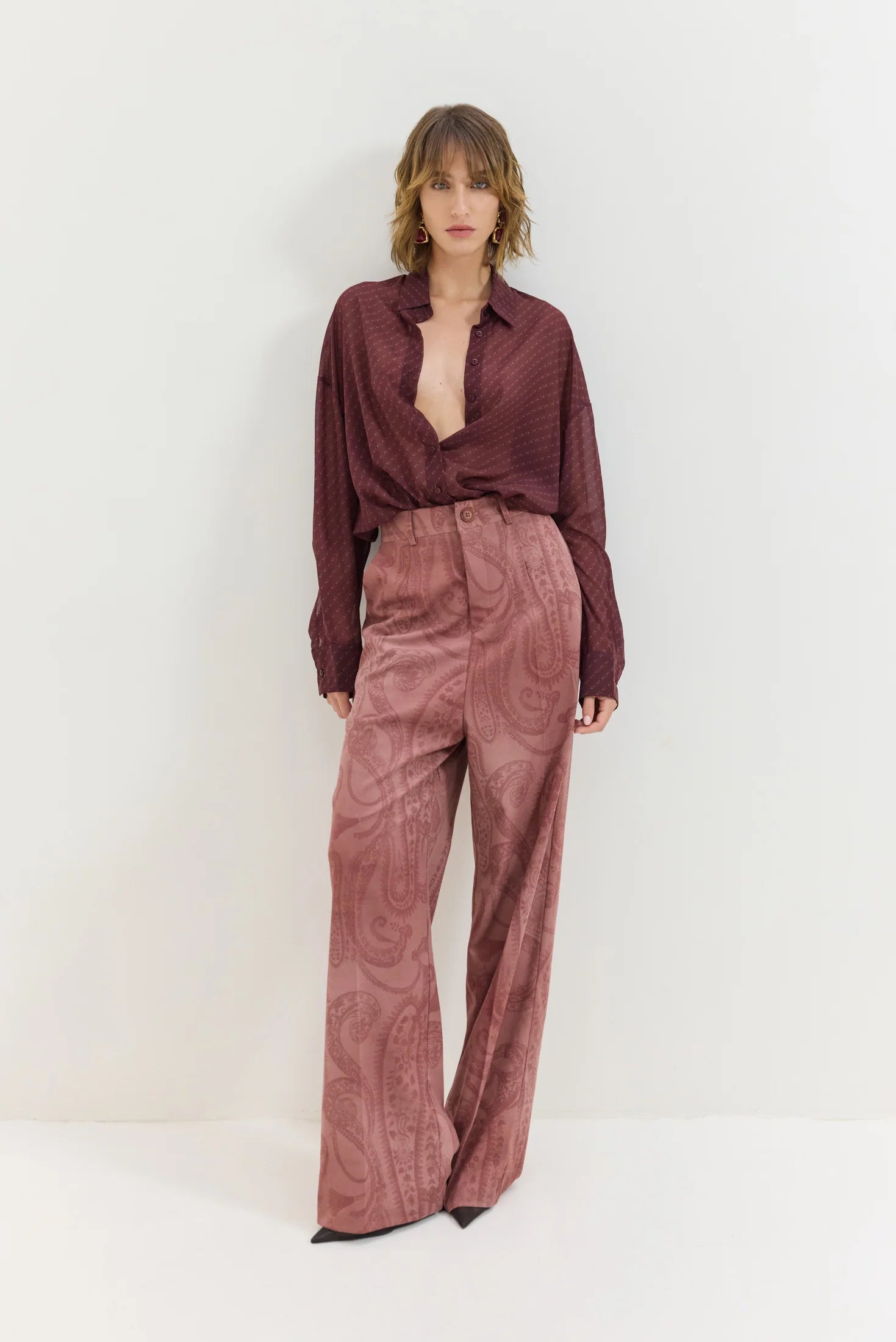 Brandy Pants (Dark Pink)