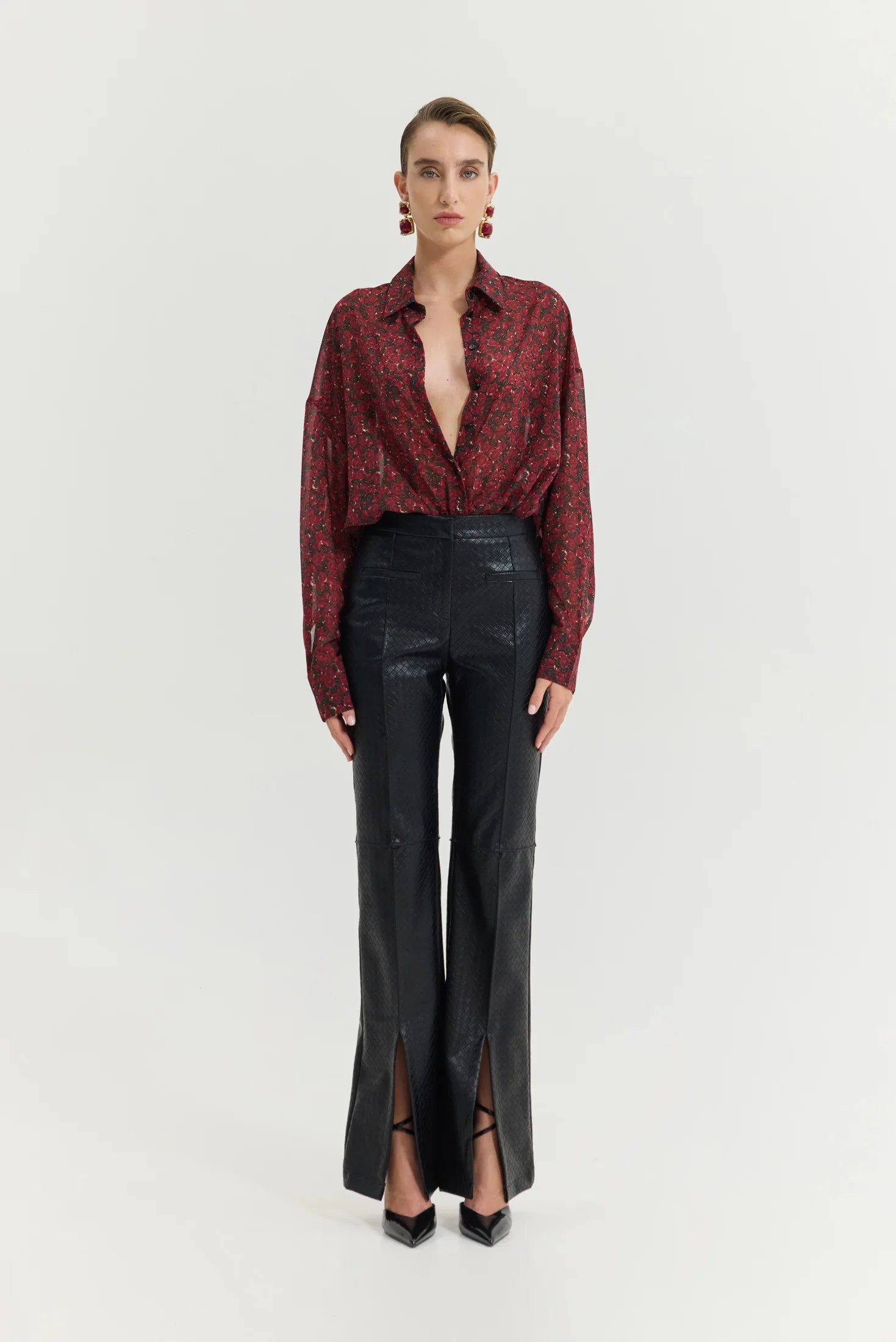 Heather Shirt (Happily Ever After Red)