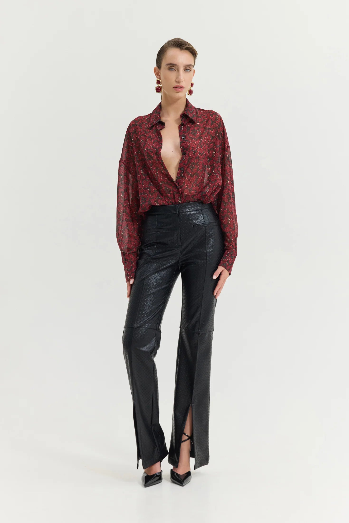 Heather Shirt (Happily Ever After Red)