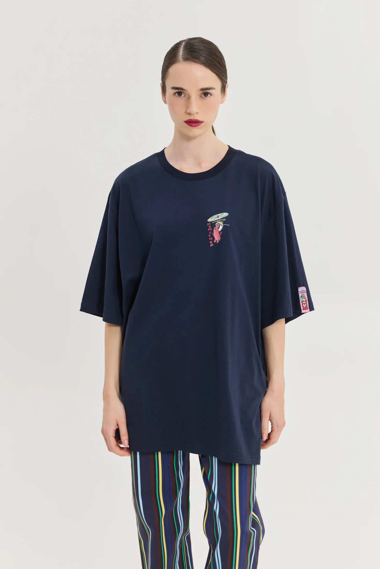 Cheetah Blue T-Shirt (Miragia)